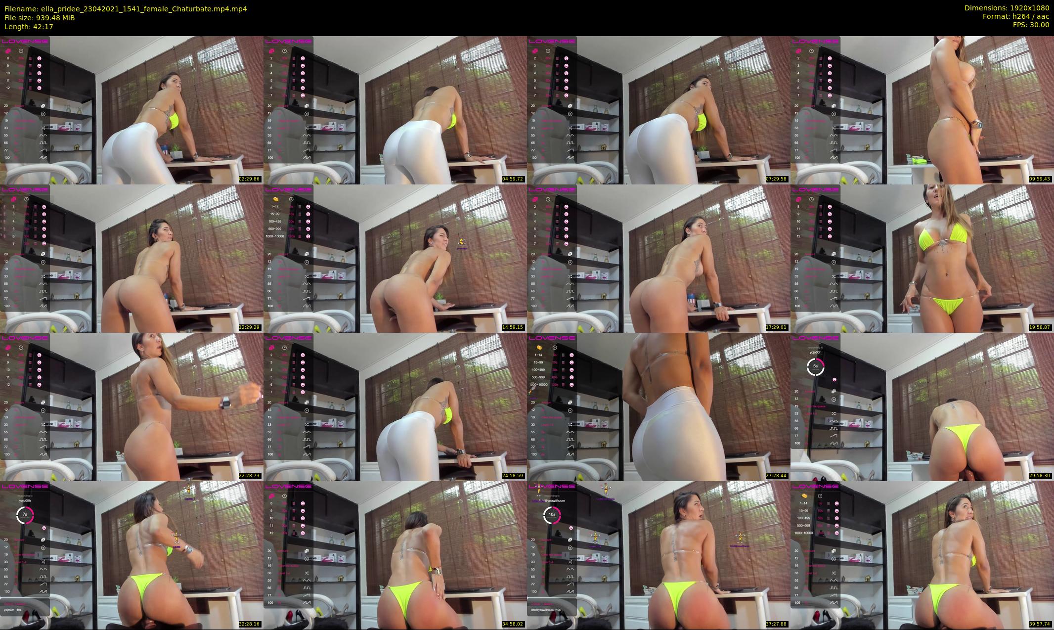 ella_pridee — 43 minute Chaturbate female cam show recording, 1080p, Apr 23, 2021
