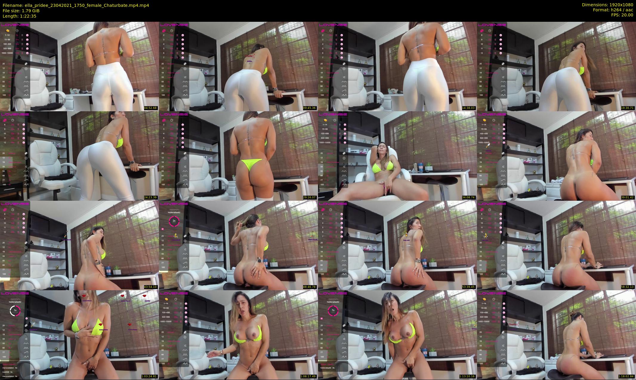 ella_pridee — 83 minute Chaturbate female cam show recording, 1080p, Apr 23, 2021