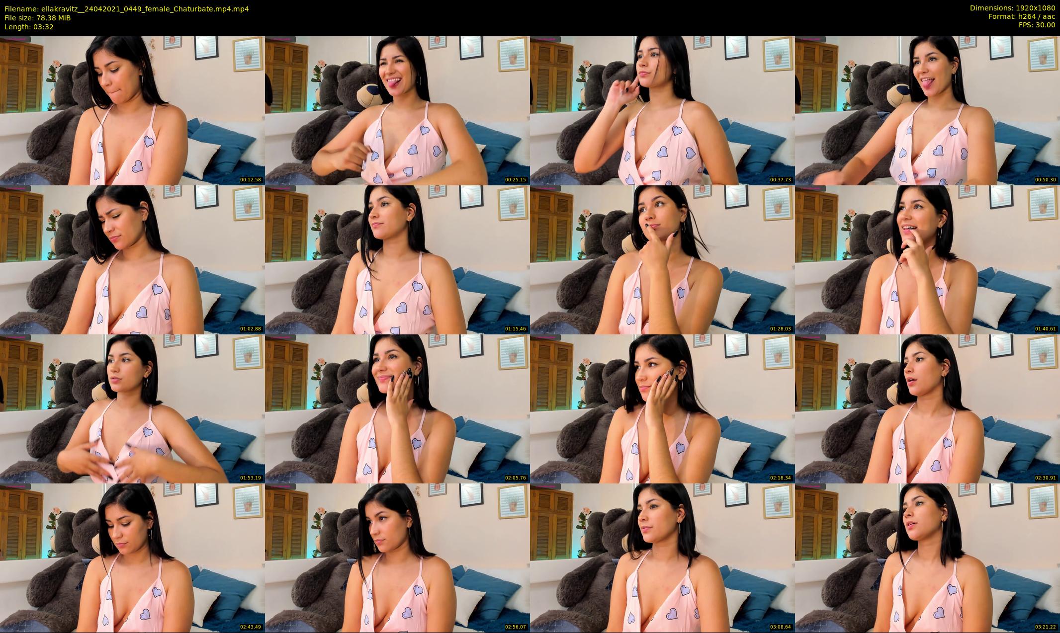 ellakravitz_ — 4 minute Chaturbate female cam show recording, 1080p, Apr 24, 2021