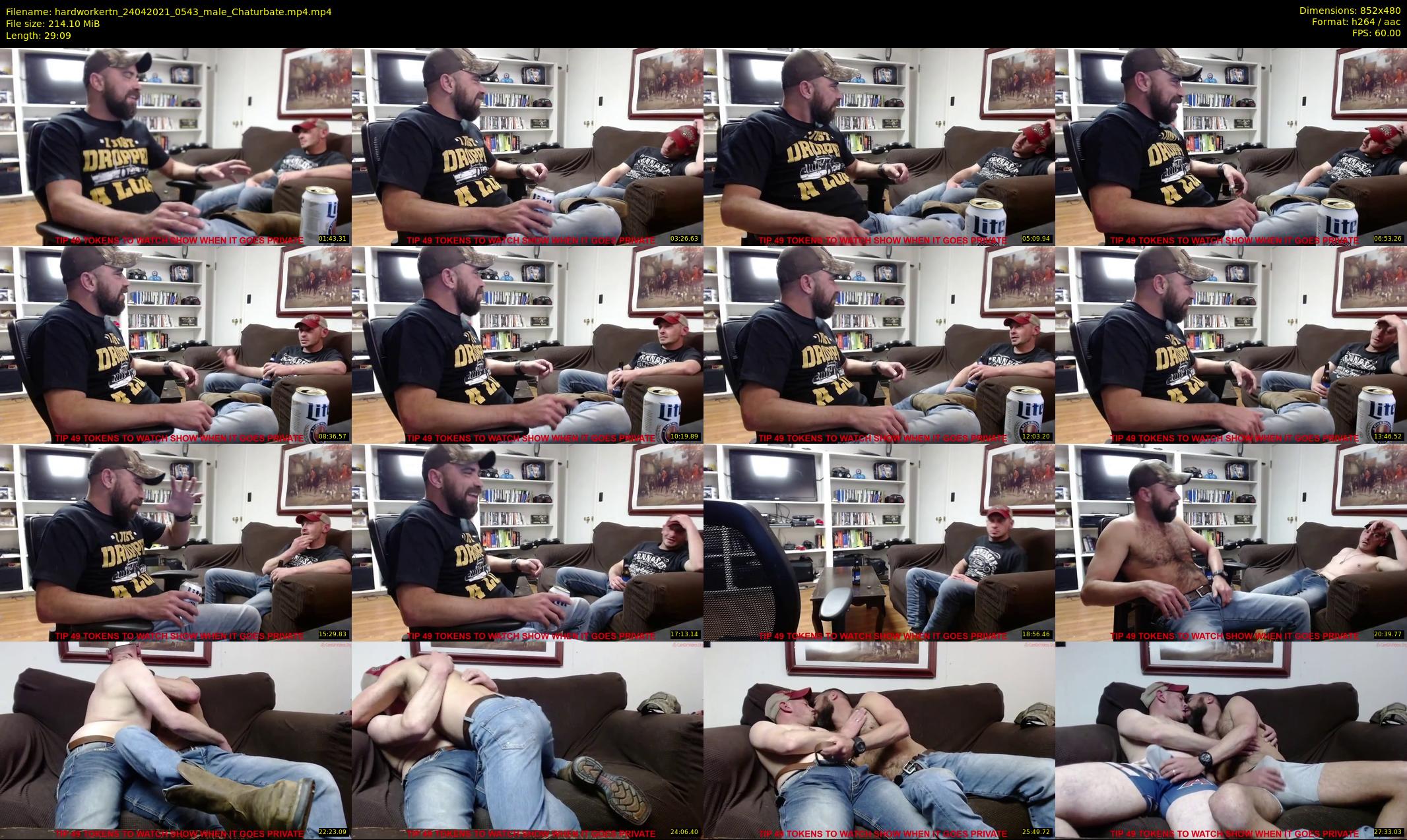 hardworkertn — 30 minute Chaturbate male cam show recording, 480p, Apr 24, 2021