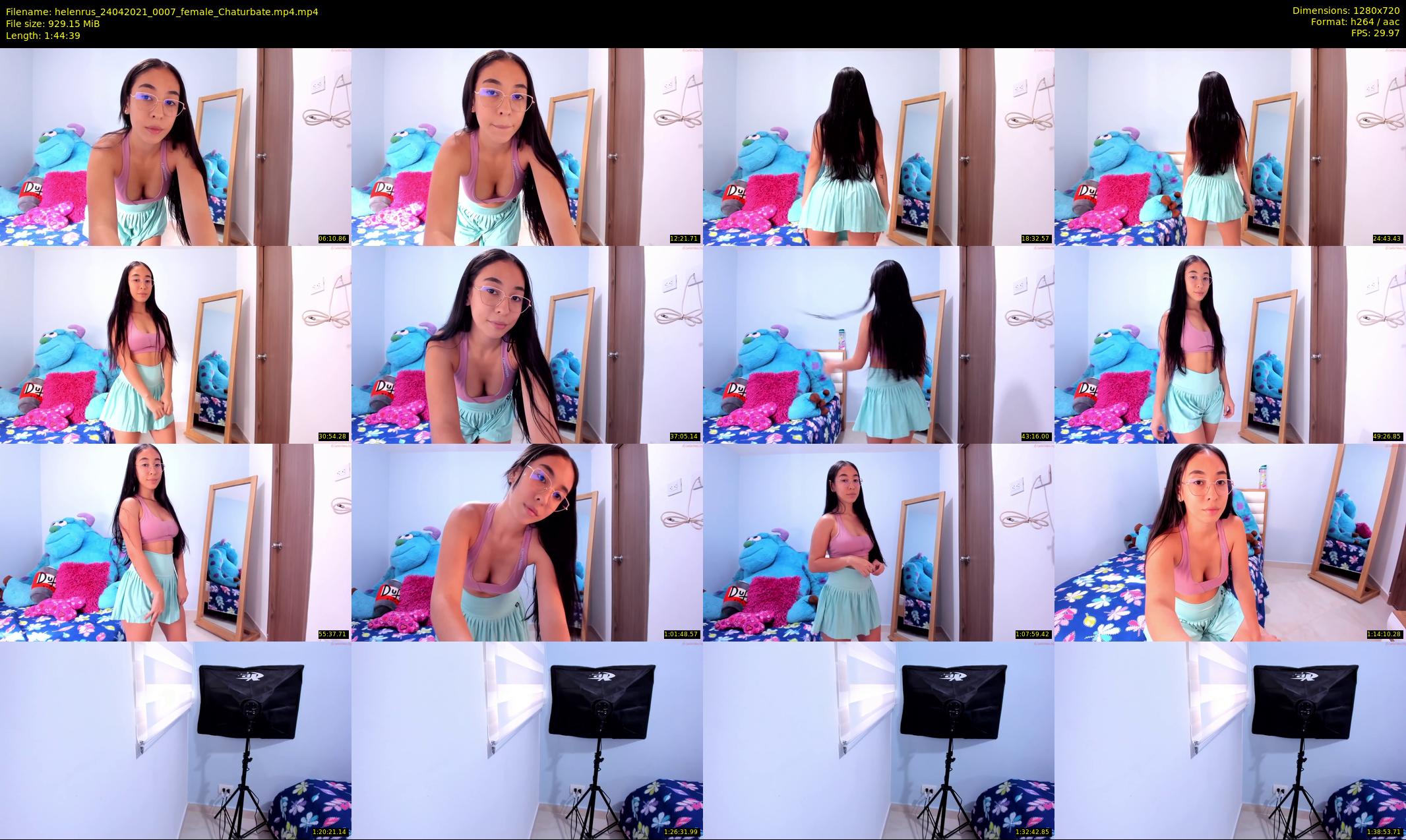 helenrus — 105 minute Chaturbate female cam show recording, 720p, Apr 24, 2021