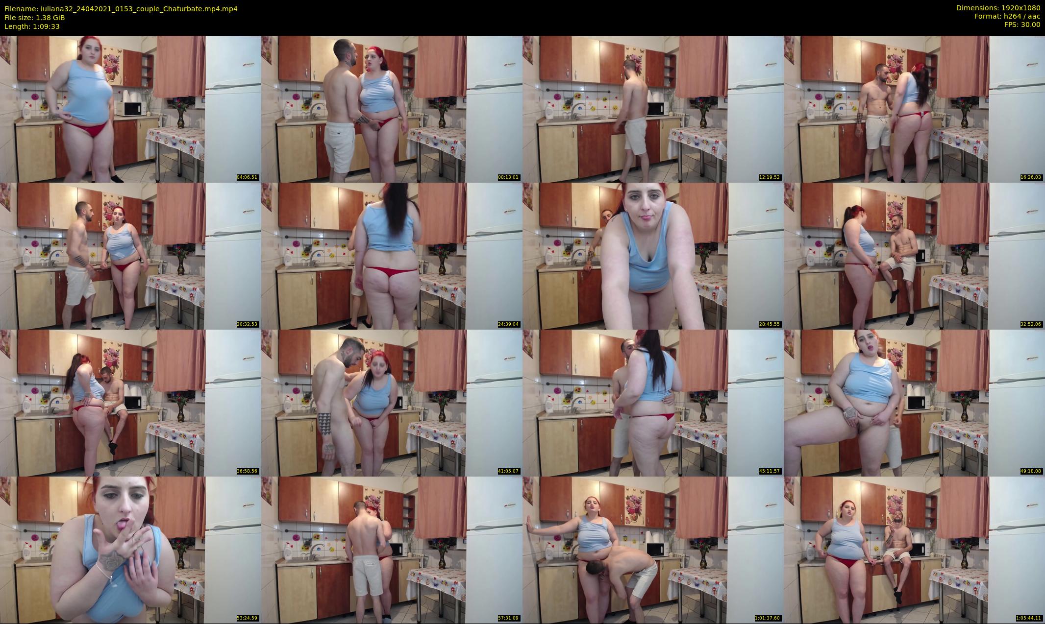 iuliana32 — 70 minute Chaturbate couple cam show recording, 1080p, Apr 24, 2021