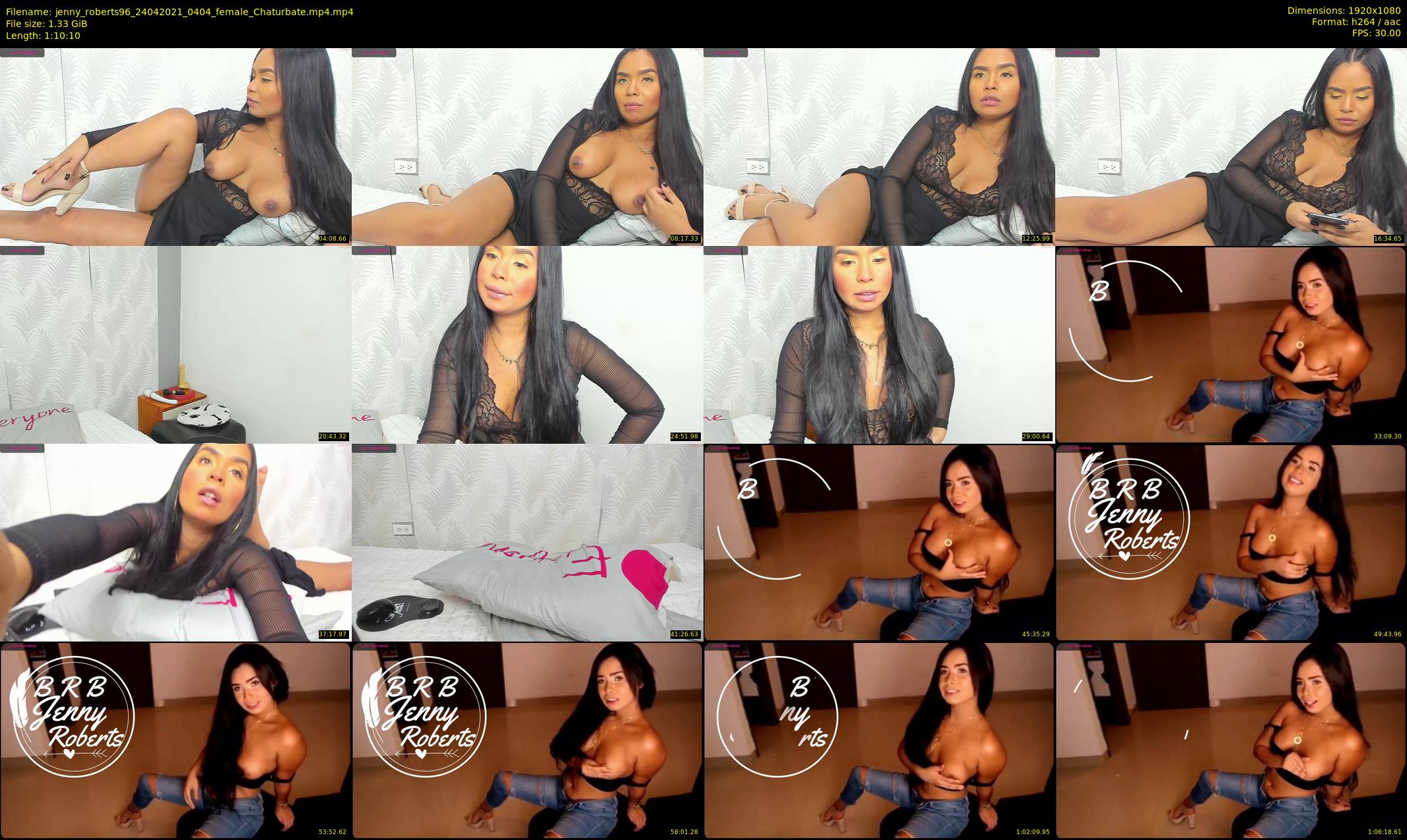 jenny_roberts96 — 71 minute Chaturbate female cam show recording, 1080p, Apr 24, 2021