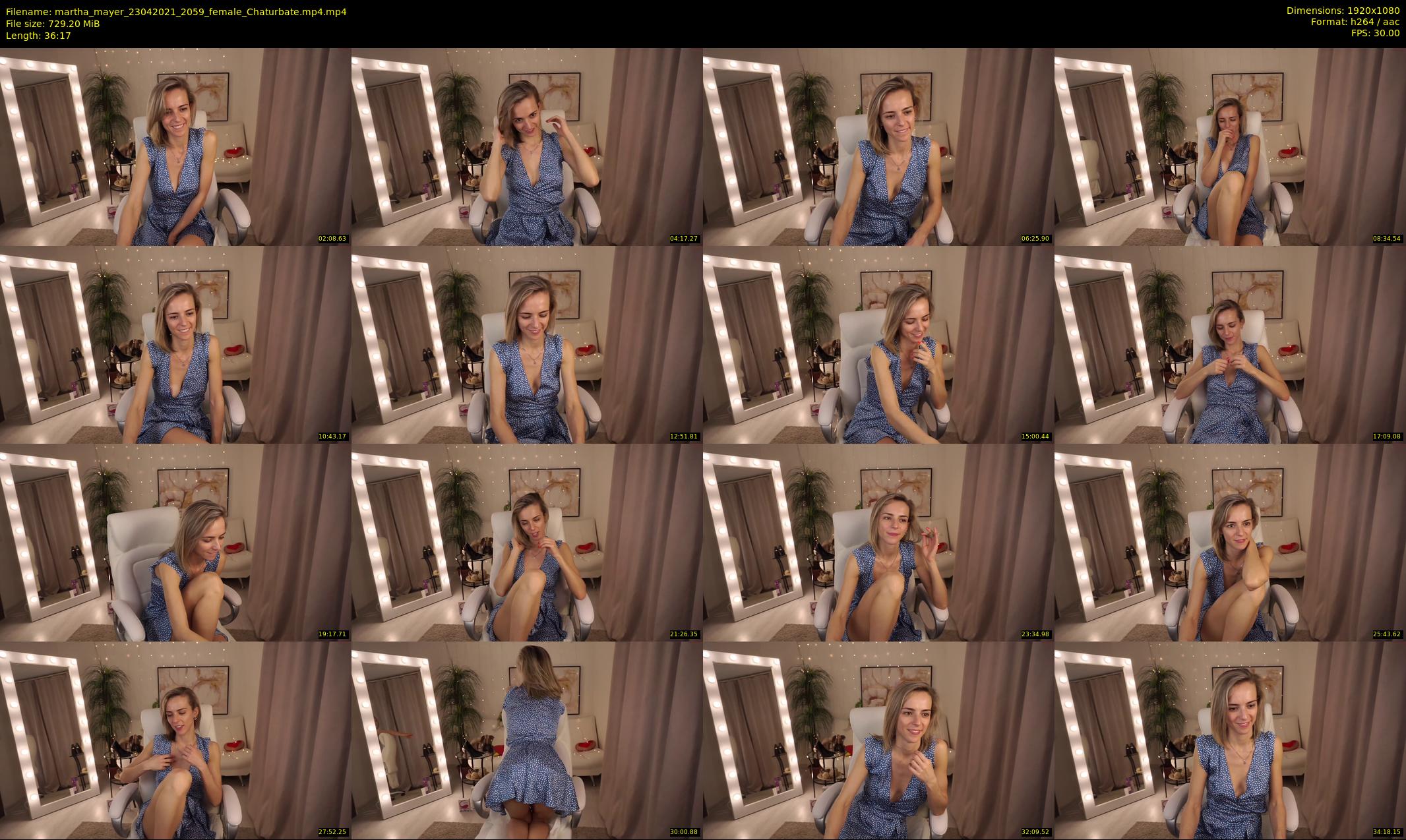 martha_mayer — 37 minute Chaturbate female cam show recording, 1080p, Apr 23, 2021