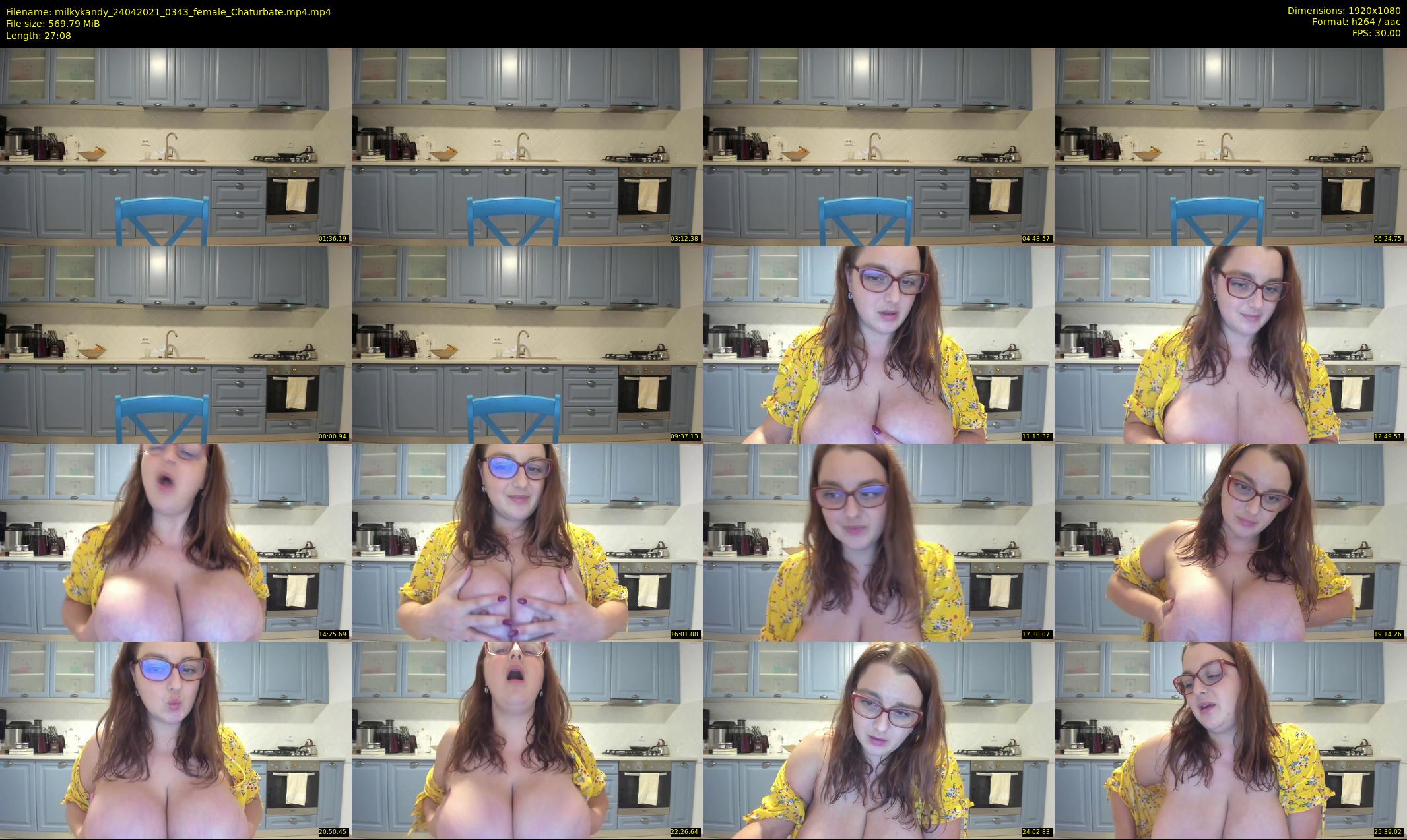 milkykandy — 28 minute Chaturbate female cam show recording, 1080p, Apr 24, 2021