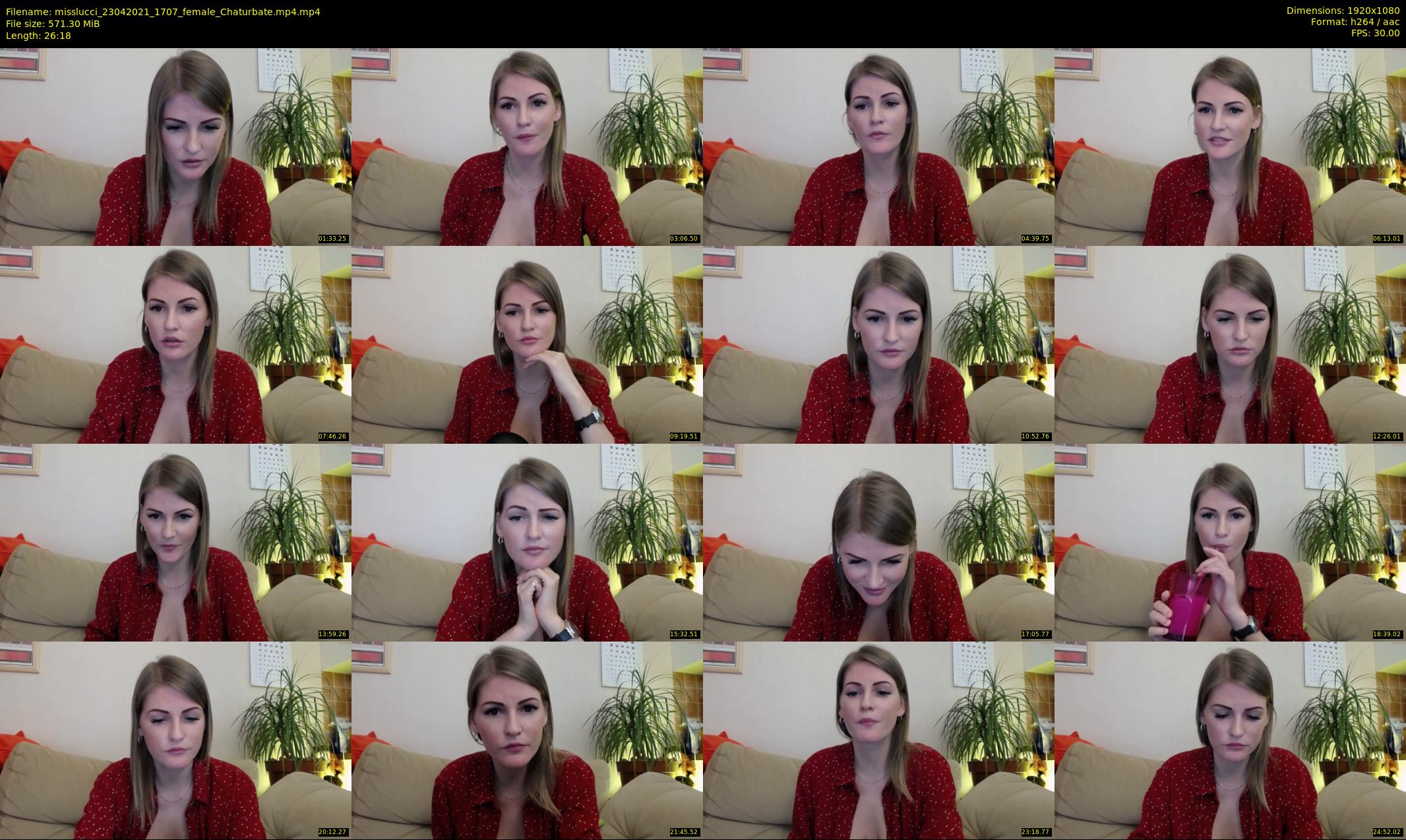 misslucci — 27 minute Chaturbate female cam show recording, 1080p, Apr 23, 2021
