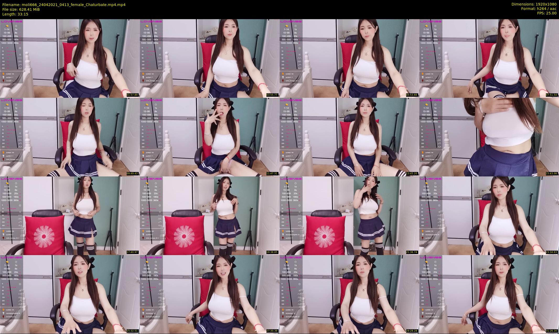 moli666 — 34 minute Chaturbate female cam show recording, 1080p, Apr 24, 2021