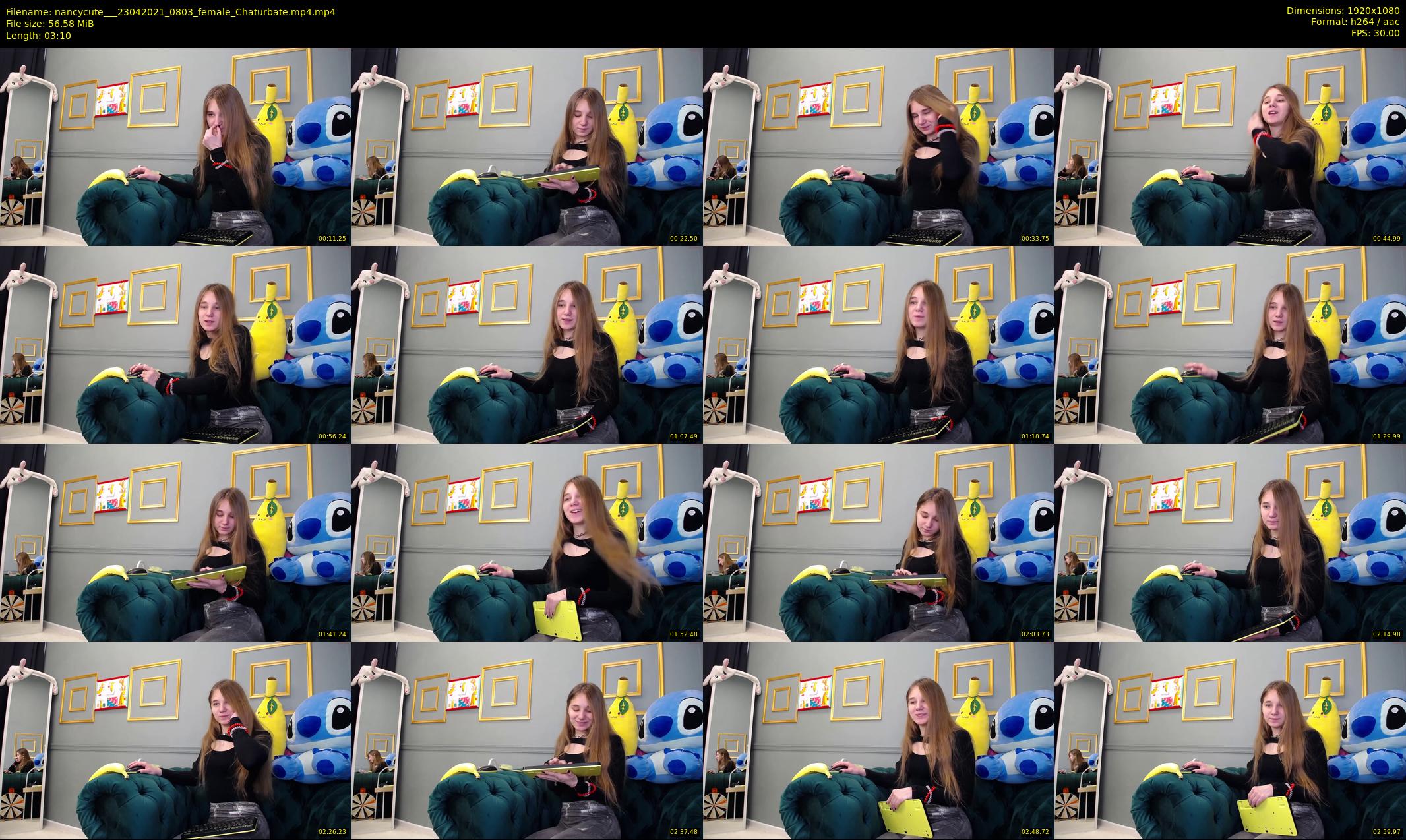nancycute__ — 4 minute Chaturbate female cam show recording, 1080p, Apr 23, 2021