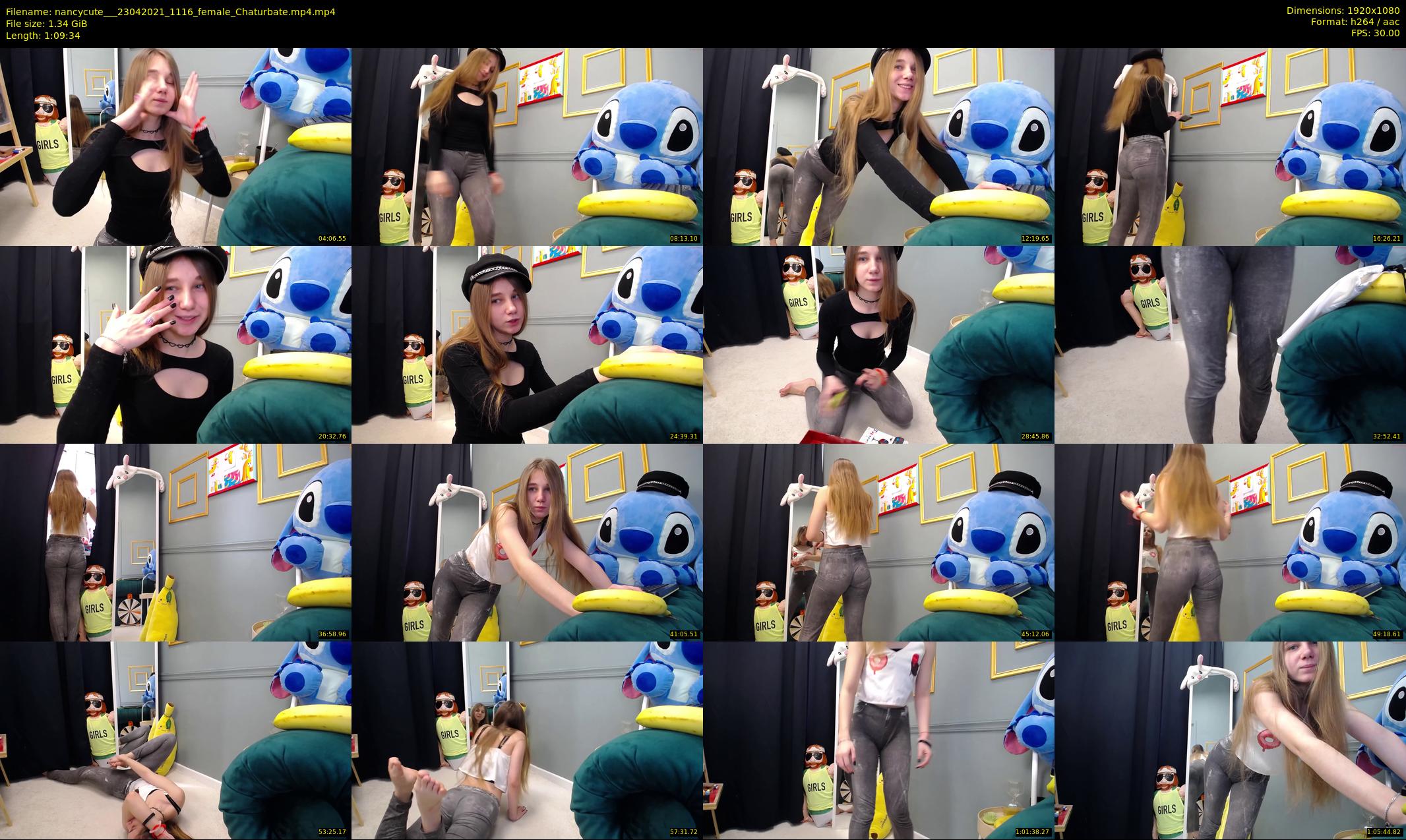 nancycute__ — 70 minute Chaturbate female cam show recording, 1080p, Apr 23, 2021