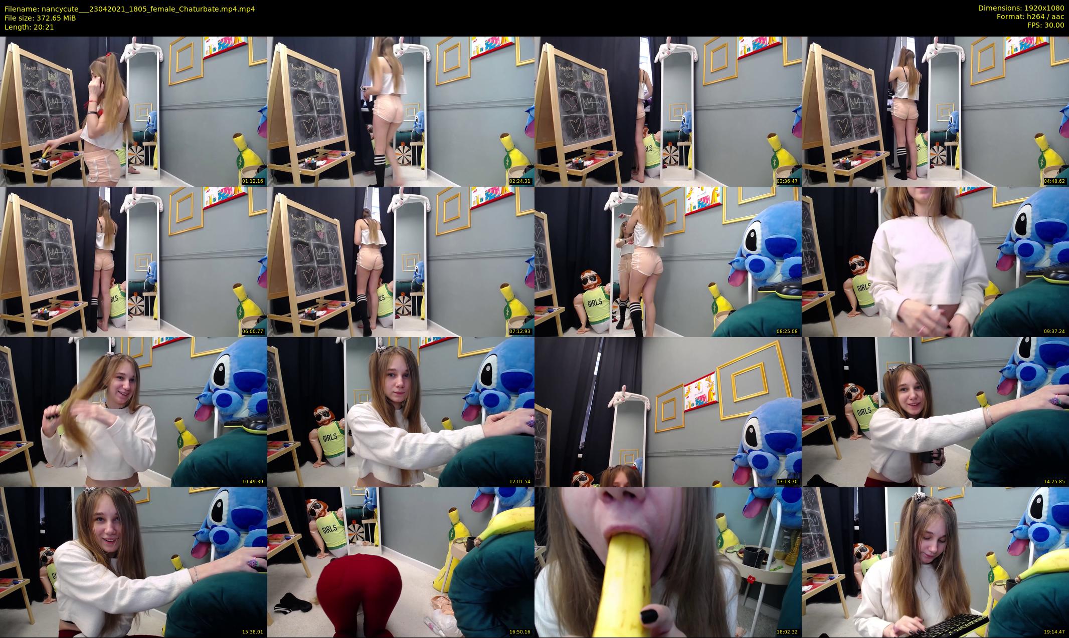 nancycute__ — 21 minute Chaturbate female cam show recording, 1080p, Apr 23, 2021