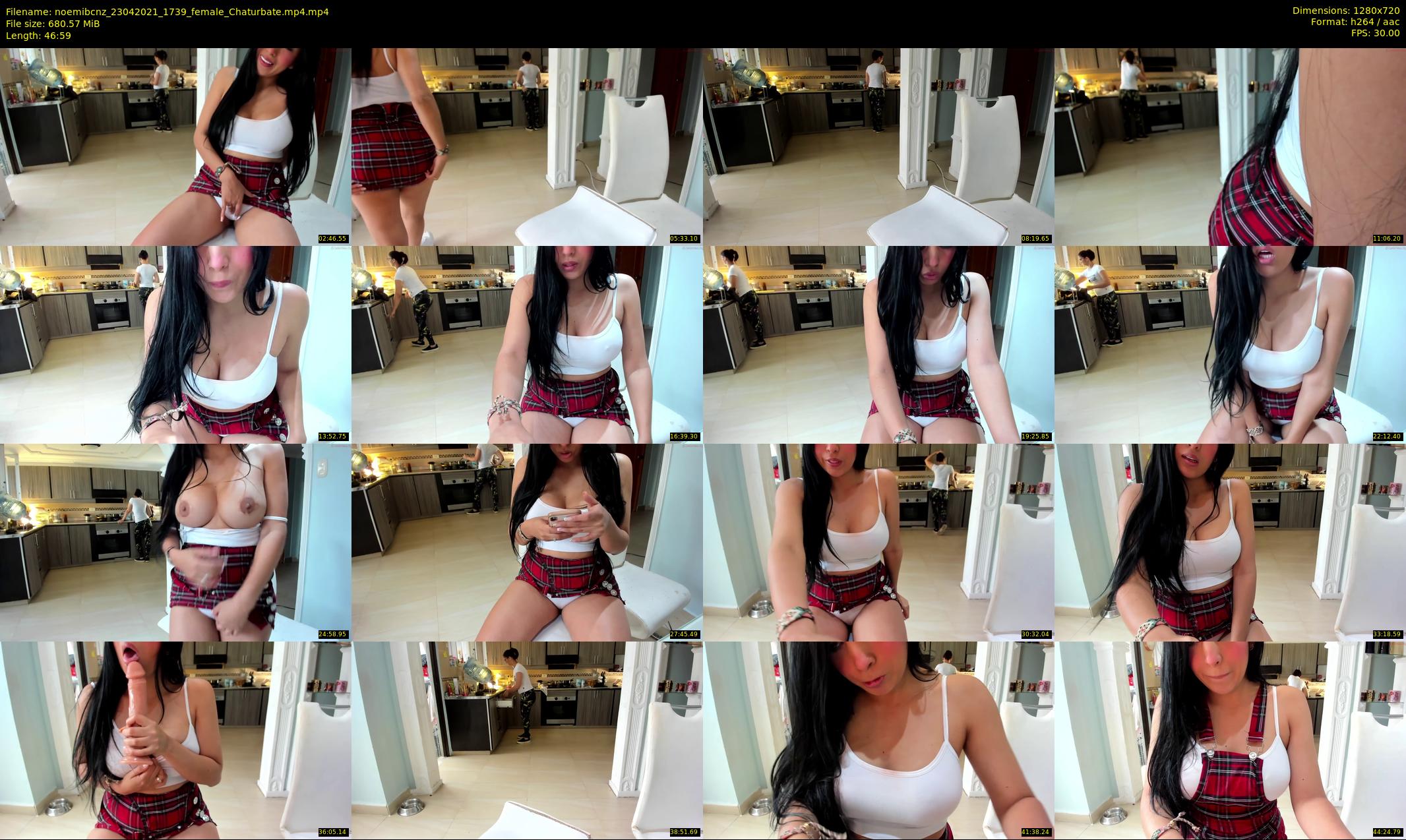 noemibcnz — 47 minute Chaturbate couple cam show recording, 720p, Apr 23, 2021