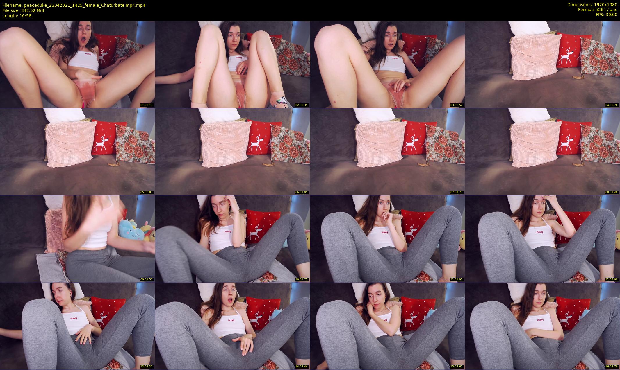 peaceduke — 17 minute Chaturbate female cam show recording, 1080p, Apr 23, 2021