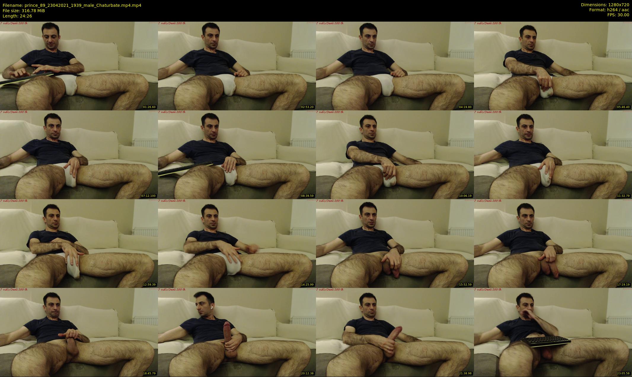 prince_89 — 25 minute Chaturbate male cam show recording, 720p, Apr 23, 2021