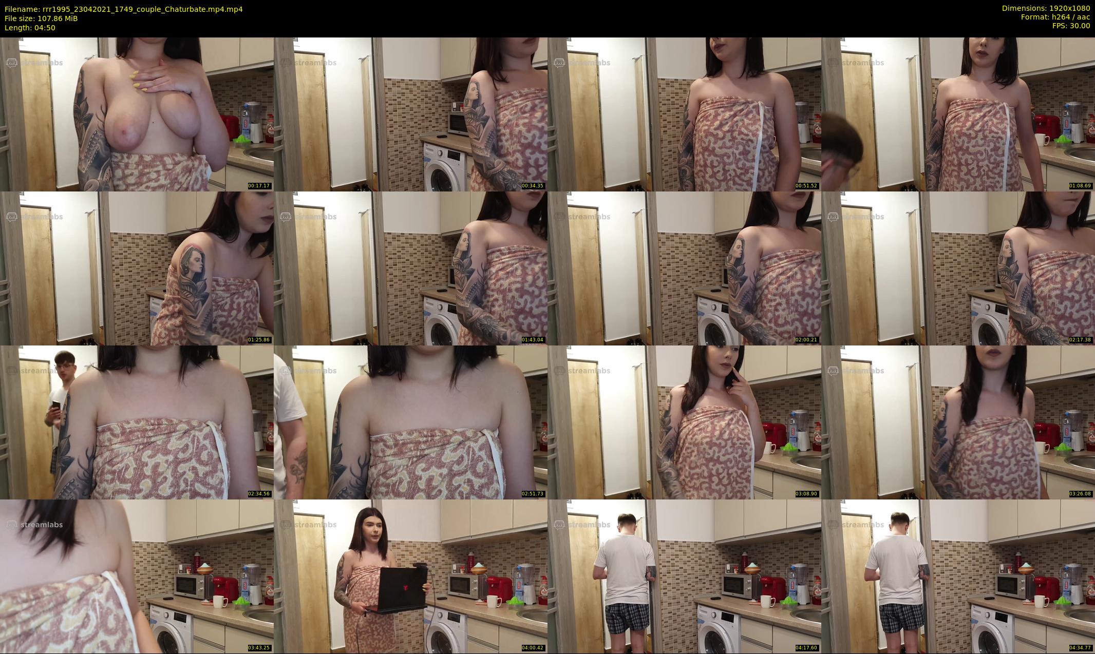 rrr1995 — 5 minute Chaturbate couple cam show recording, 1080p, Apr 23, 2021