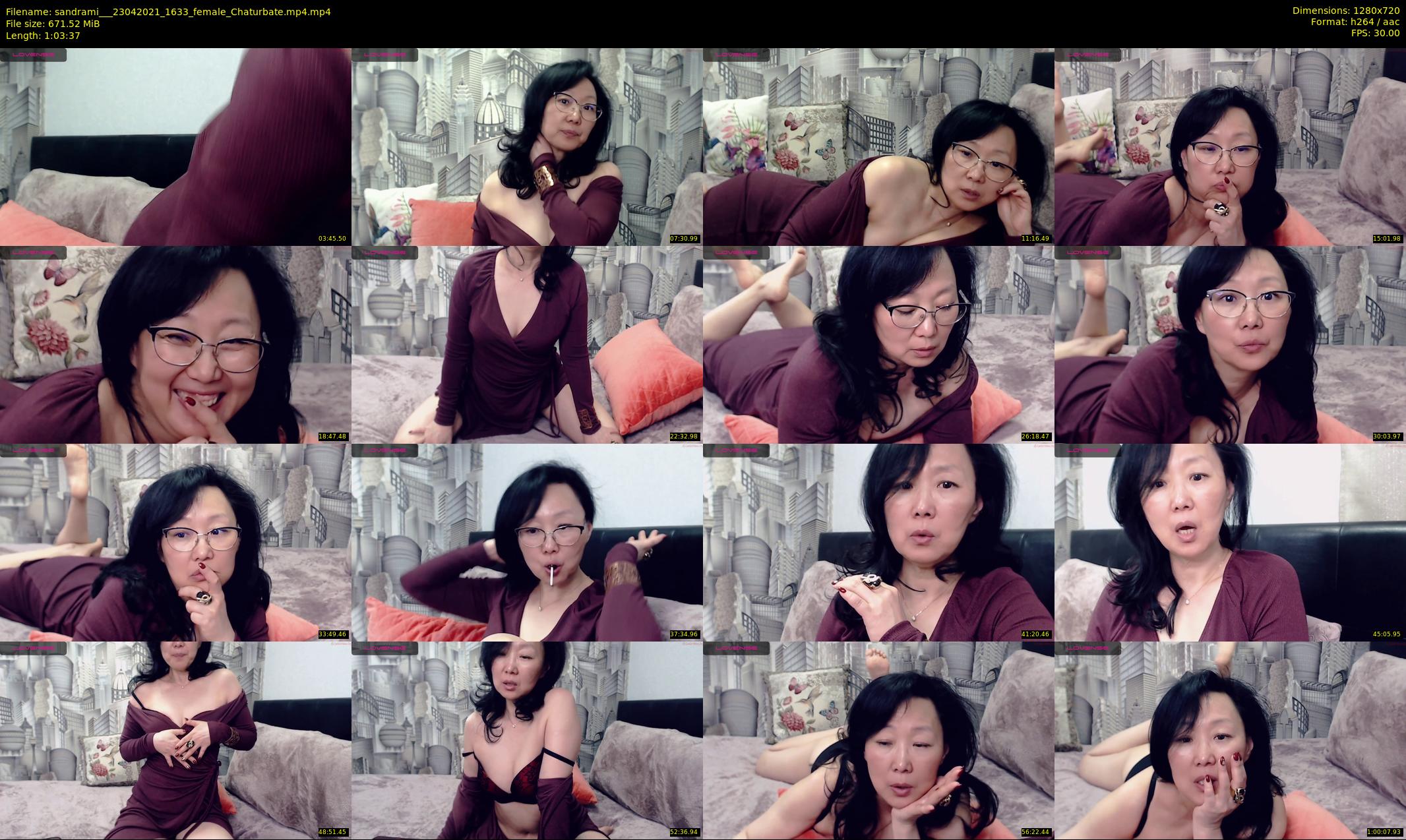 sandrami__ — 64 minute Chaturbate female cam show recording, 720p, Apr 23, 2021