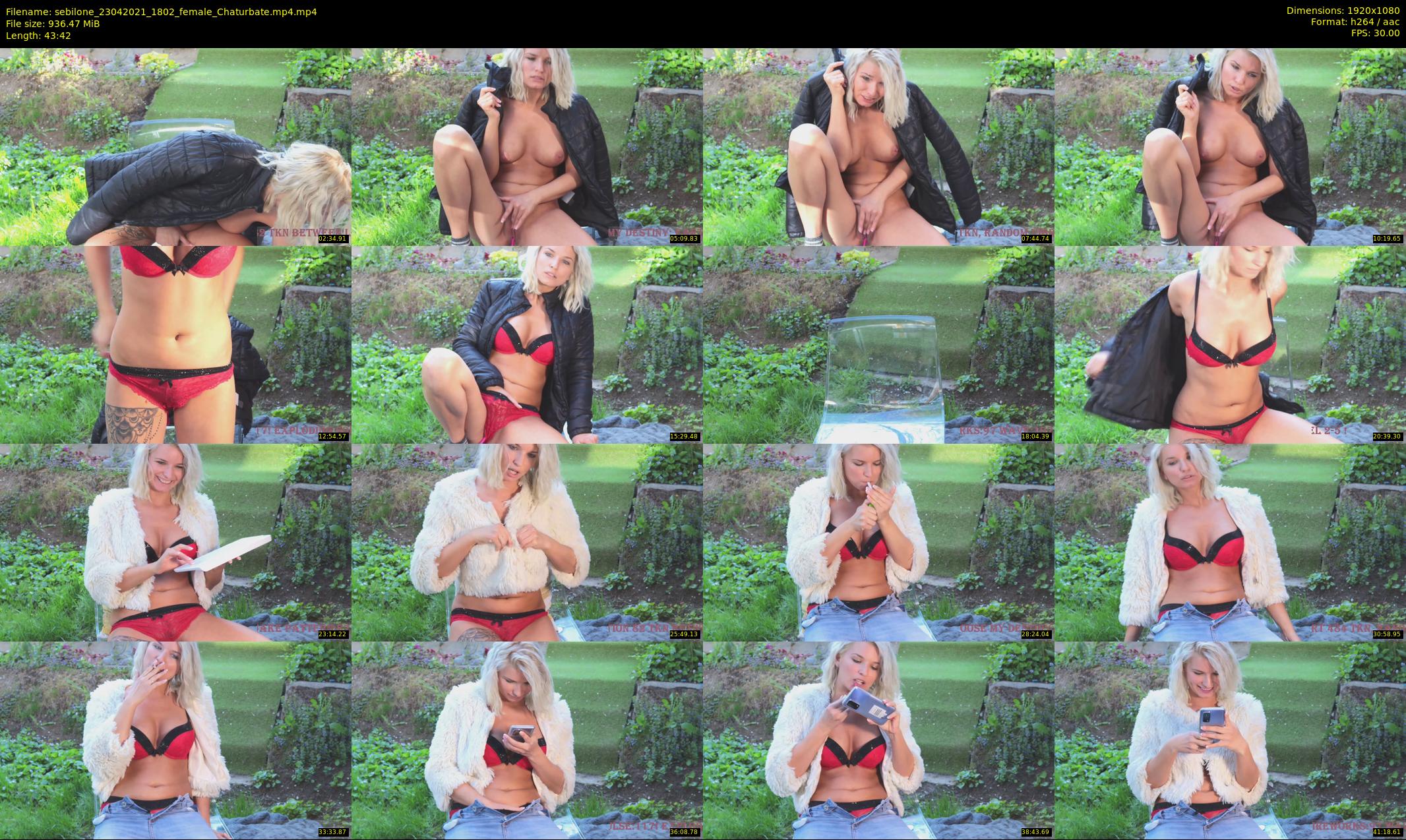 sebilone — 44 minute Chaturbate couple cam show recording, 1080p, Apr 23, 2021