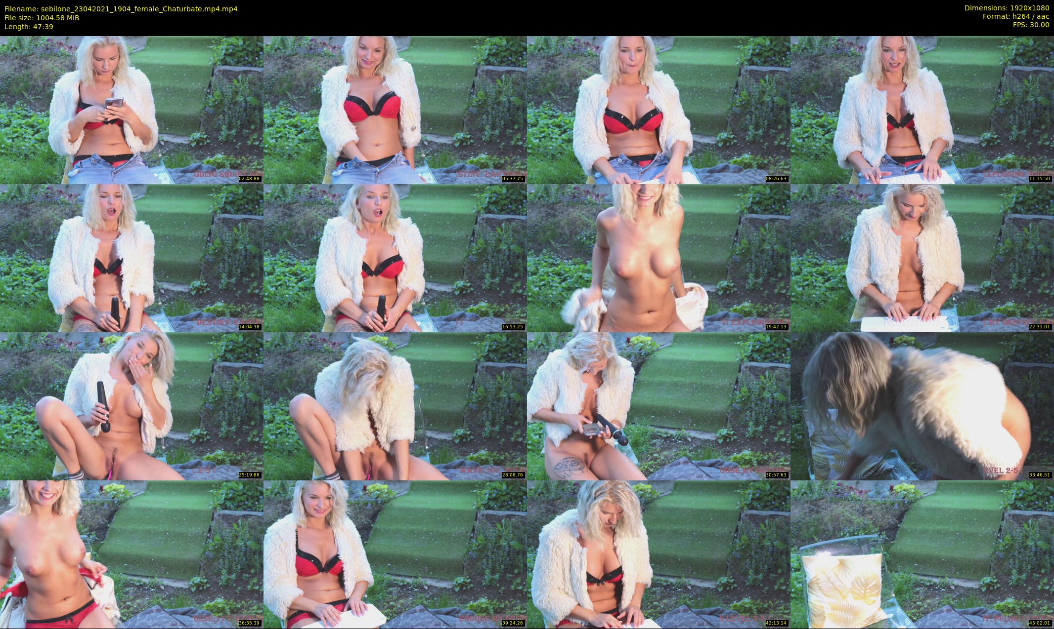 sebilone — 48 minute Chaturbate couple cam show recording, 1080p, Apr 23, 2021
