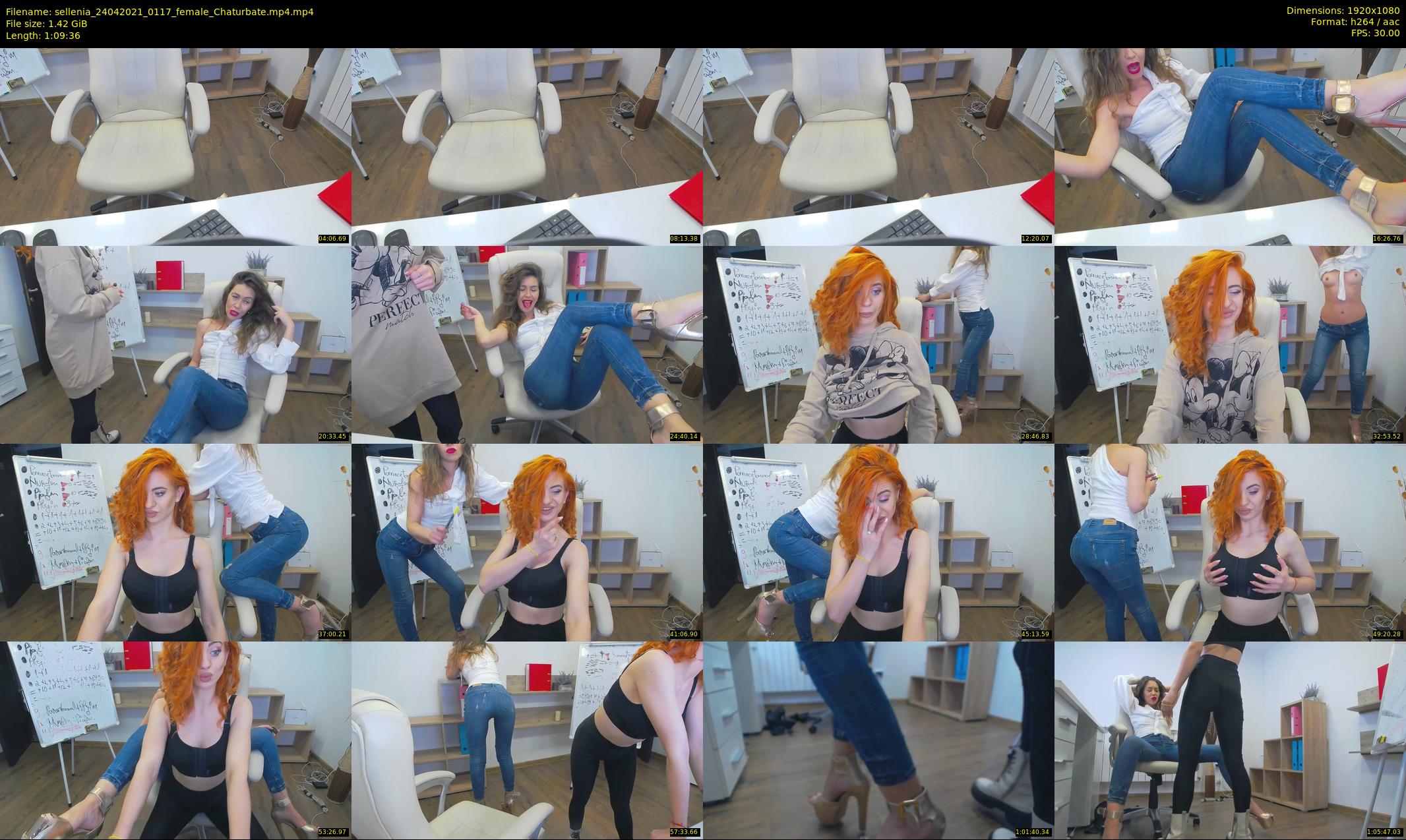 sellenia — 70 minute Chaturbate female cam show recording, 1080p, Apr 24, 2021
