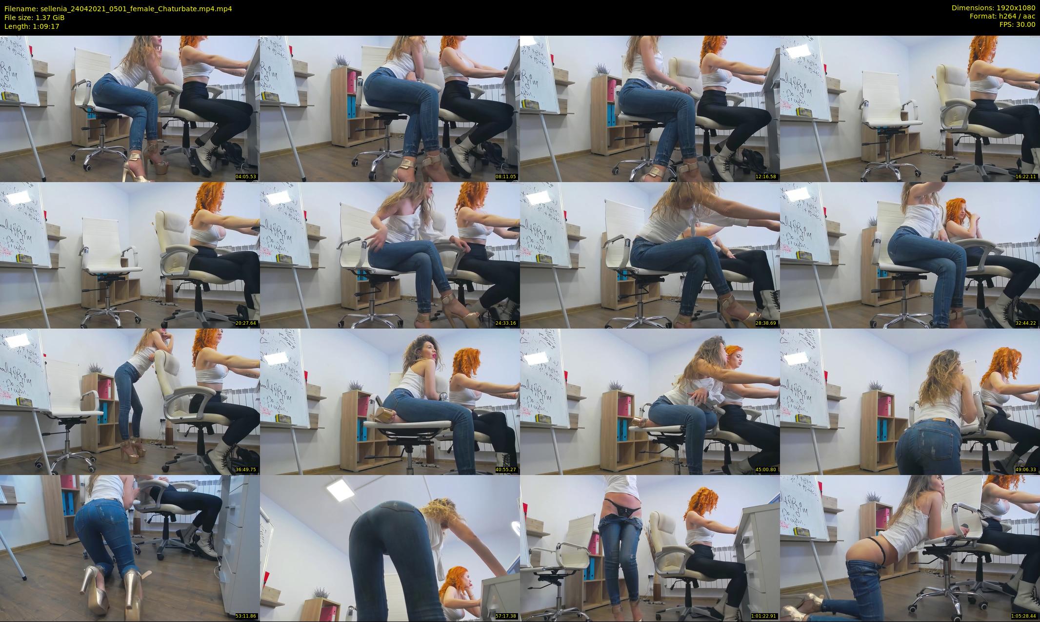 sellenia — 70 minute Chaturbate female cam show recording, 1080p, Apr 24, 2021