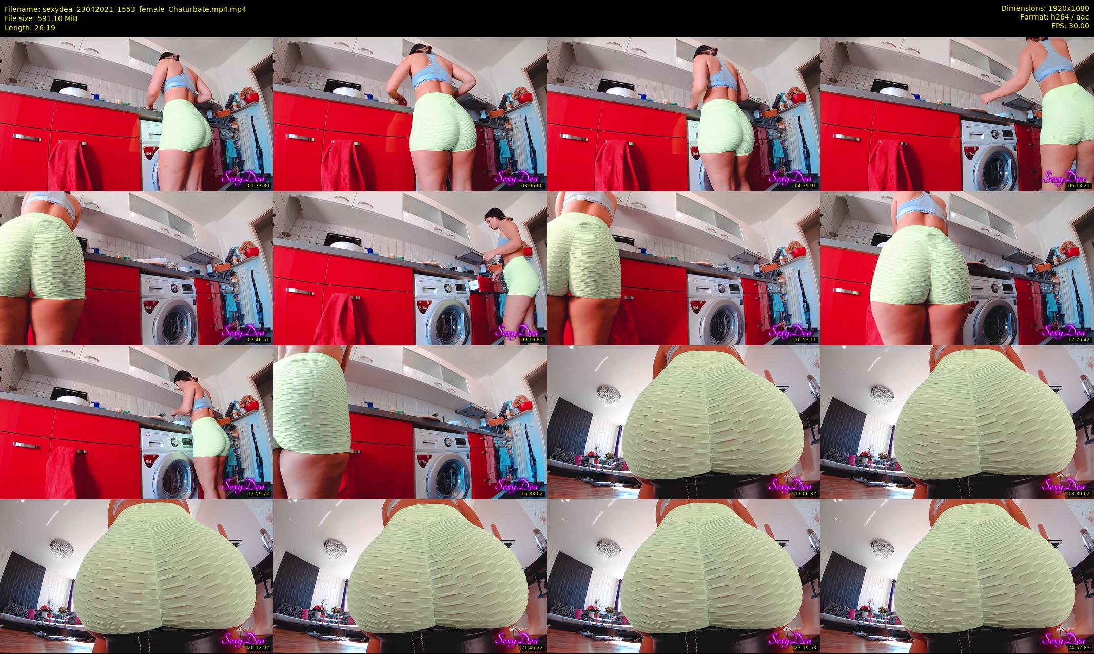sexydea — 27 minute Chaturbate female cam show recording, 1080p, Apr 23, 2021