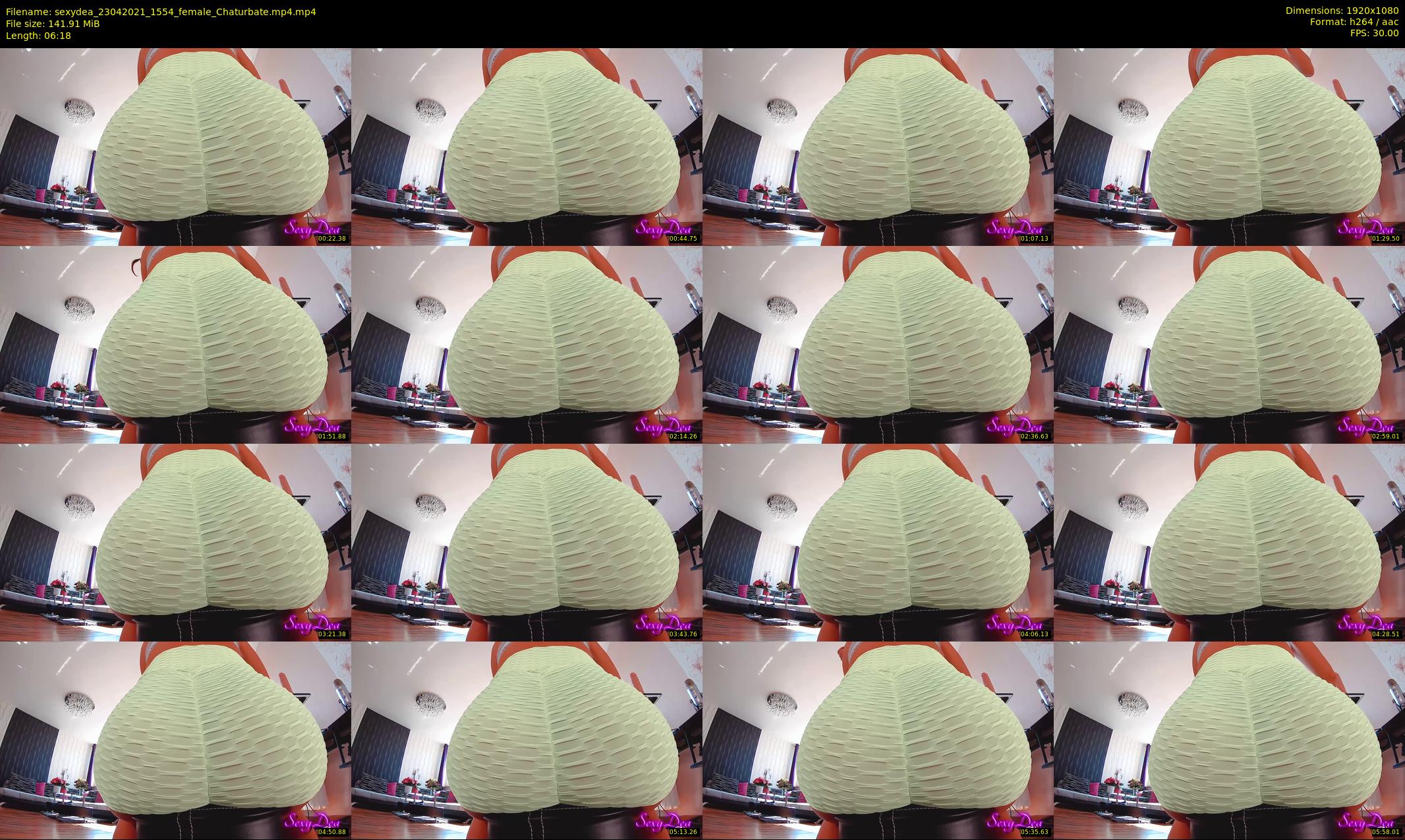 sexydea — 7 minute Chaturbate female cam show recording, 1080p, Apr 23, 2021