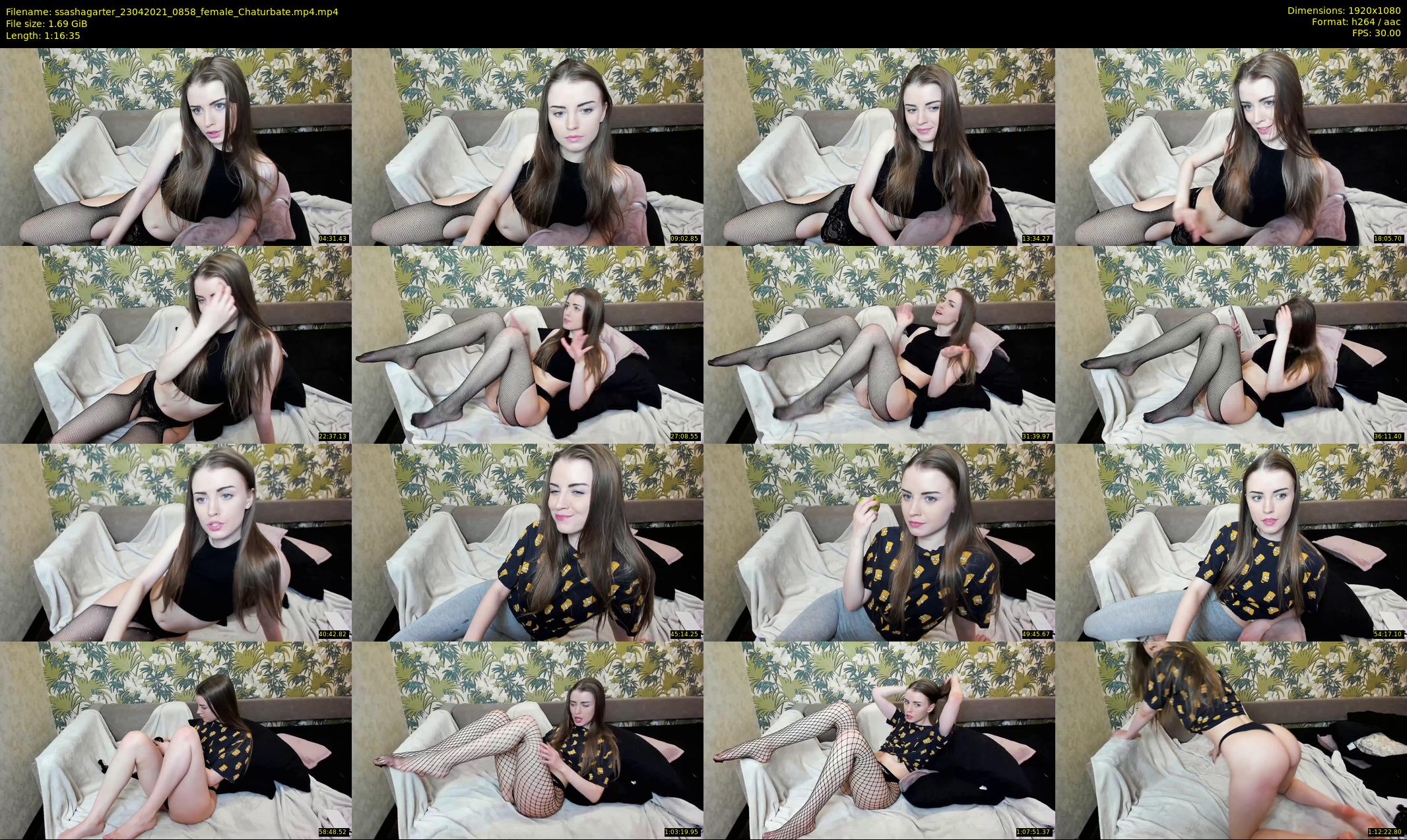 ssashagarter — 77 minute Chaturbate female cam show recording, 1080p, Apr 23, 2021