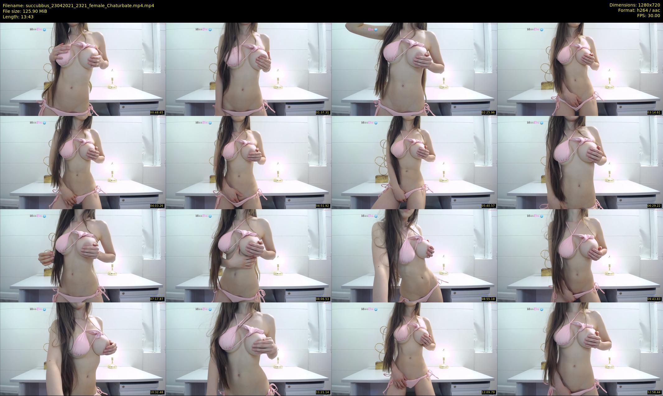succubbus — 14 minute Chaturbate female cam show recording, 720p, Apr 23, 2021