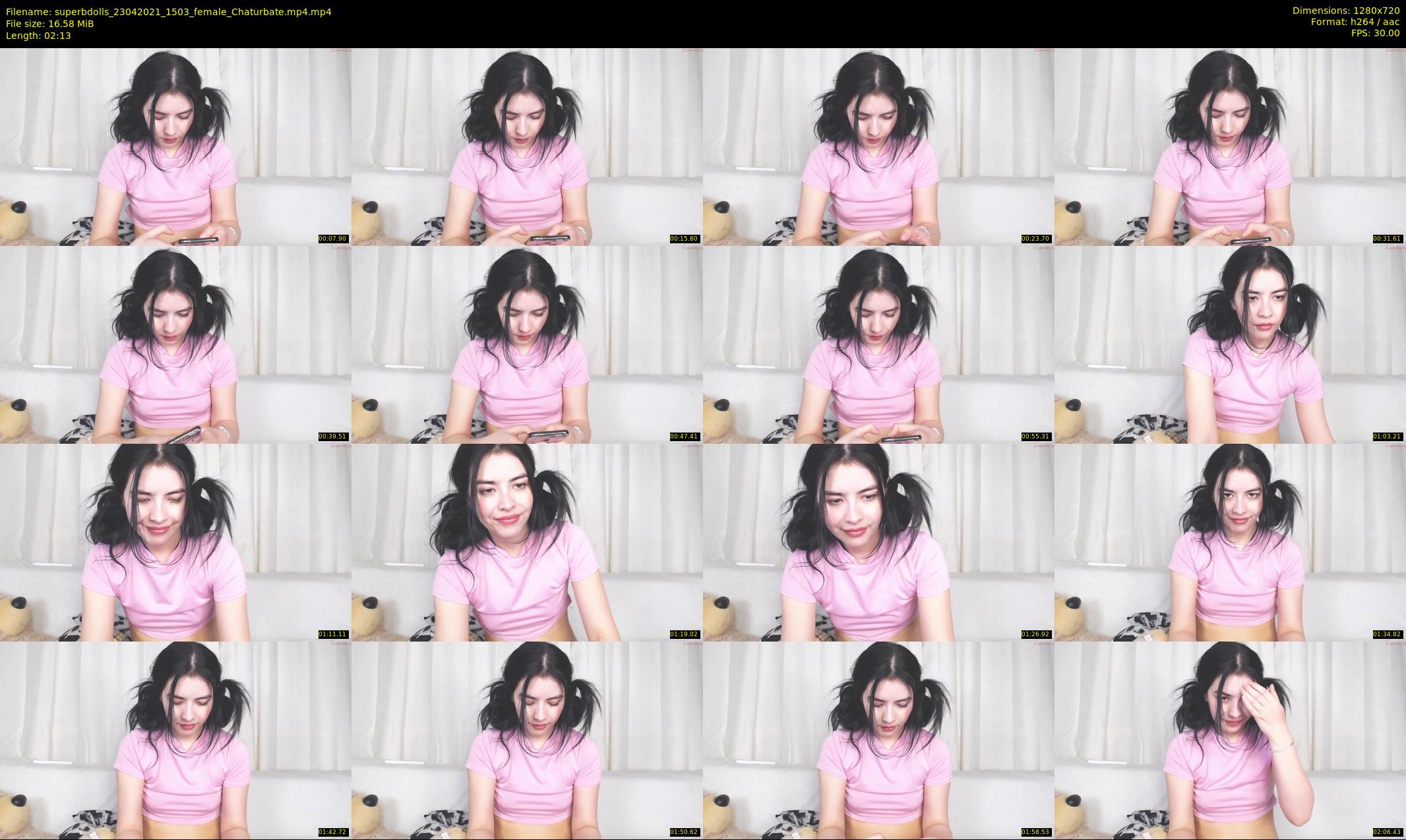 superbdolls — 3 minute Chaturbate couple cam show recording, 720p, Apr 23, 2021