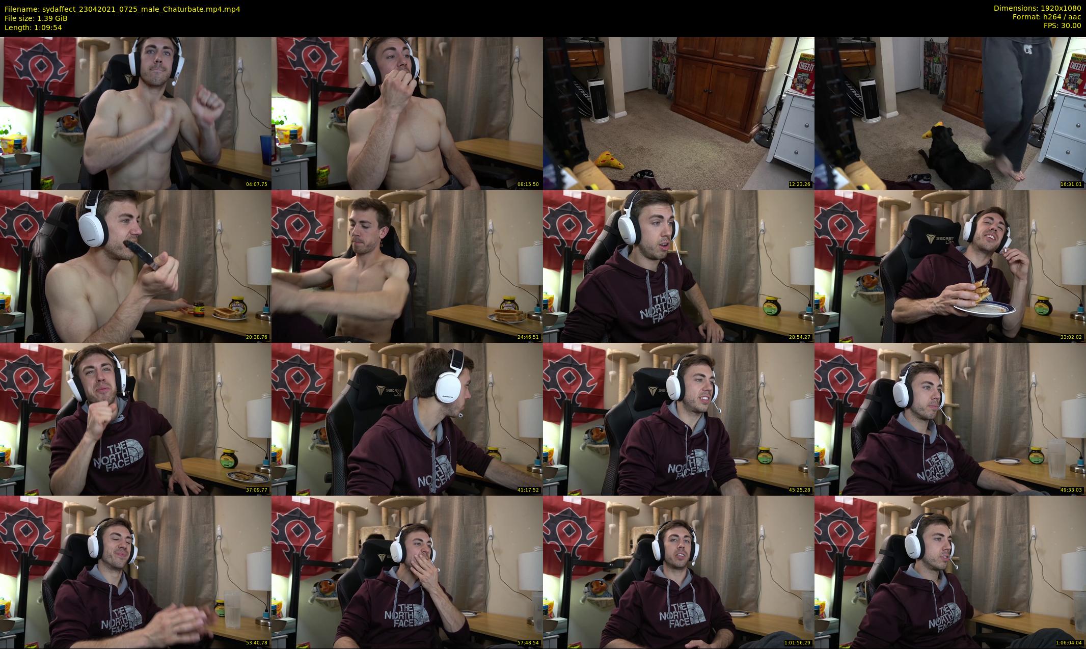 sydaffect — 70 minute Chaturbate male cam show recording, 1080p, Apr 23, 2021