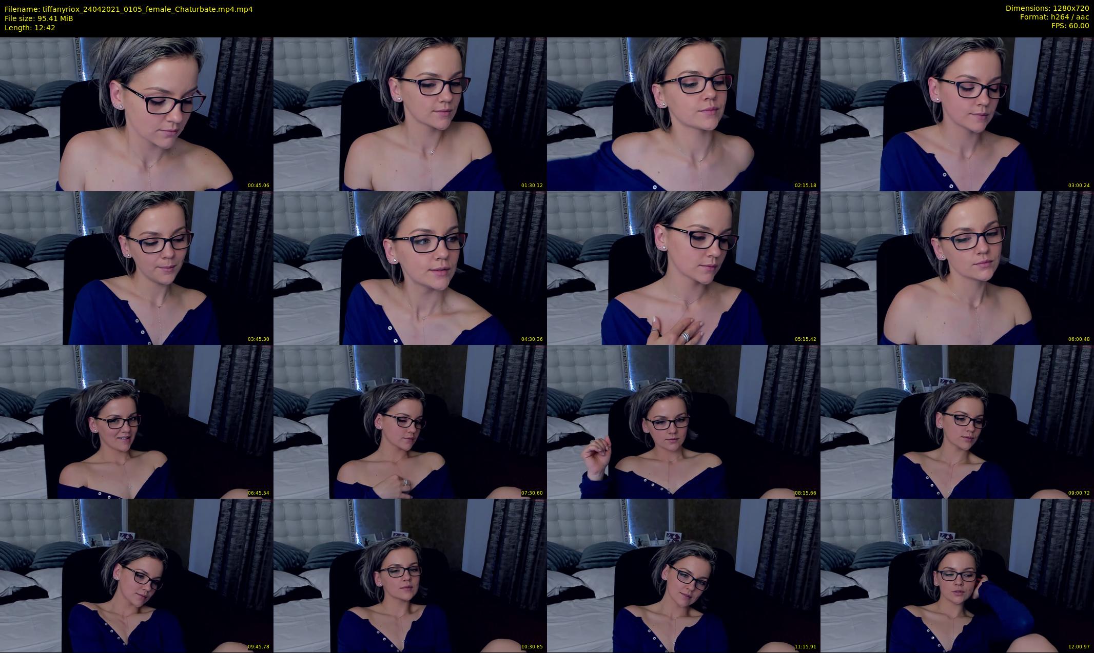 tiffanyriox — 13 minute Chaturbate female cam show recording, 720p, Apr 24, 2021