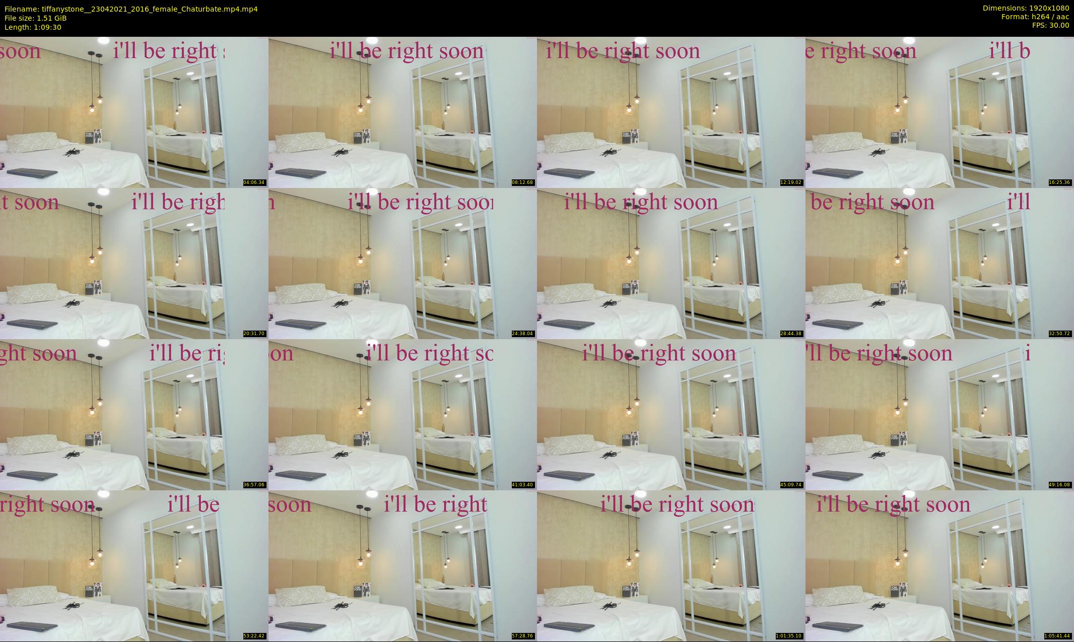 tiffanystone_ — 70 minute Chaturbate female cam show recording, 1080p, Apr 23, 2021