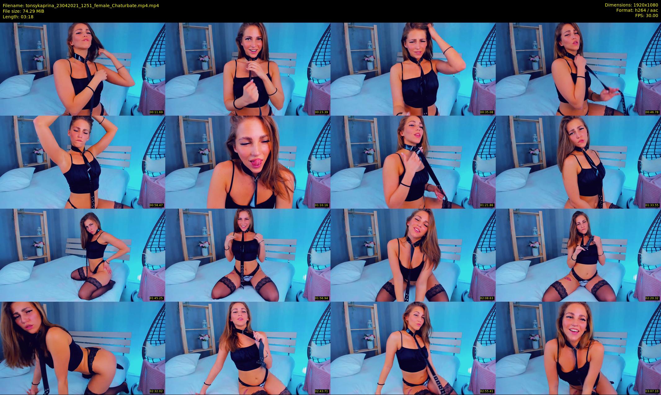 tonsykaprina — 4 minute Chaturbate couple cam show recording, 1080p, Apr 23, 2021
