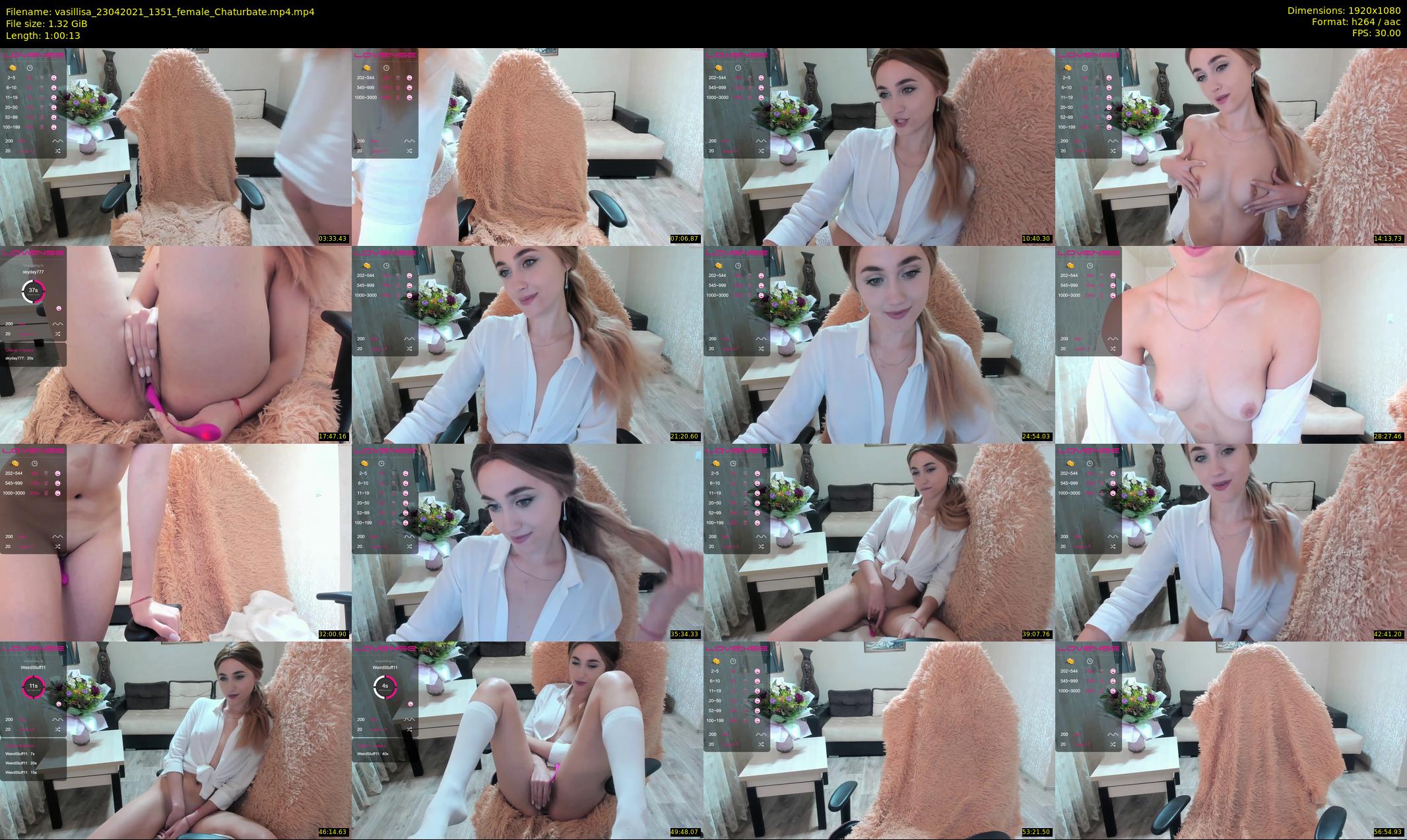 vasillisa — 61 minute Chaturbate female cam show recording, 1080p, Apr 23, 2021