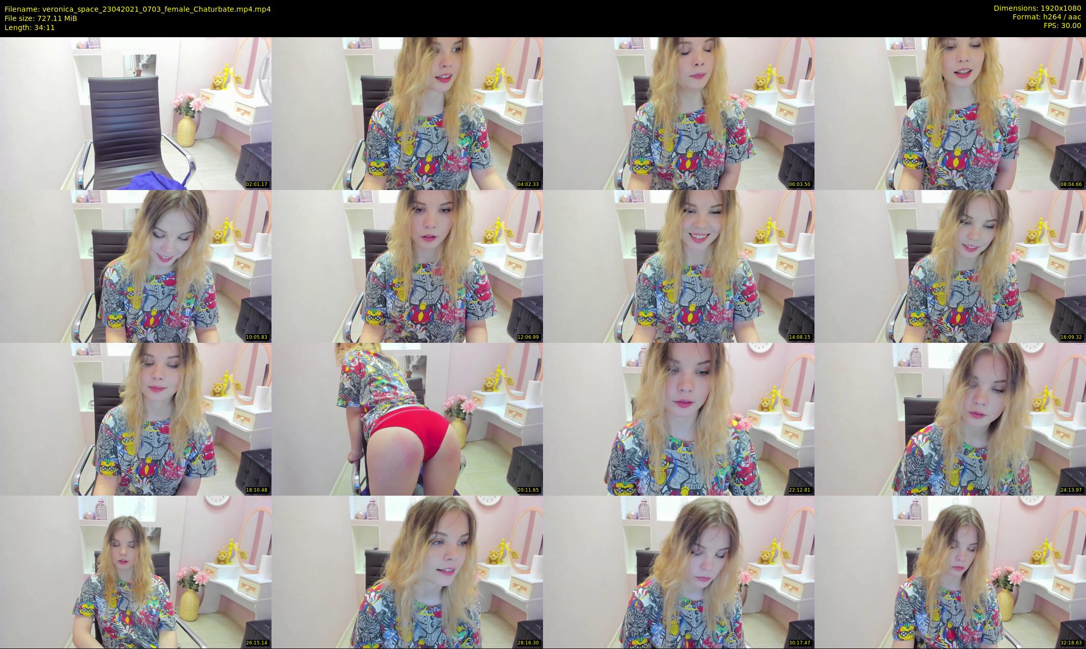 veronica_space — 35 minute Chaturbate female cam show recording, 1080p, Apr 23, 2021
