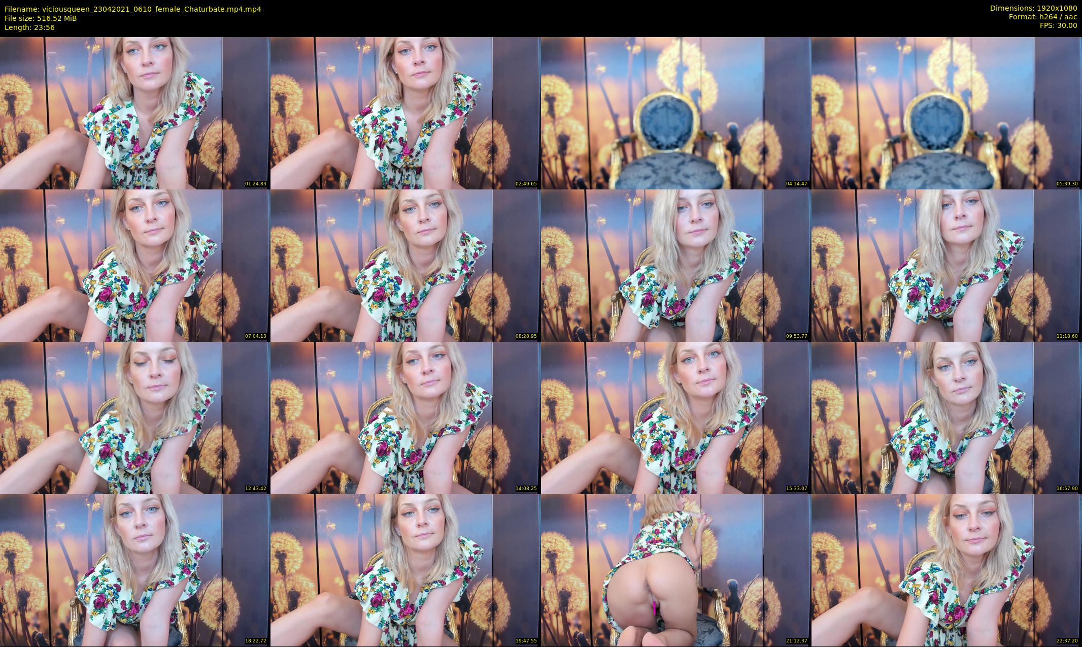 viciousqueen — 24 minute Chaturbate female cam show recording, 1080p, Apr 23, 2021