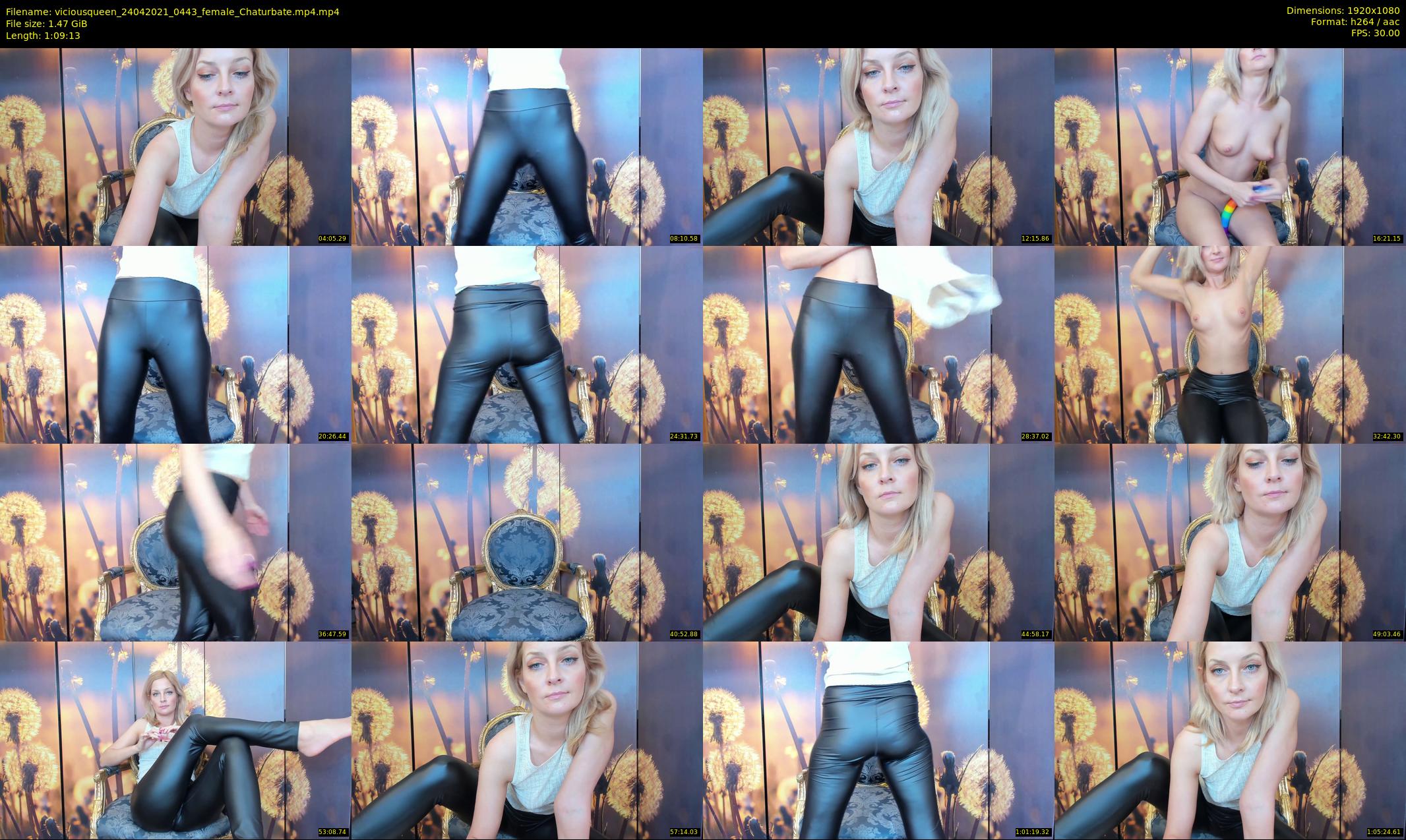viciousqueen — 70 minute Chaturbate female cam show recording, 1080p, Apr 24, 2021