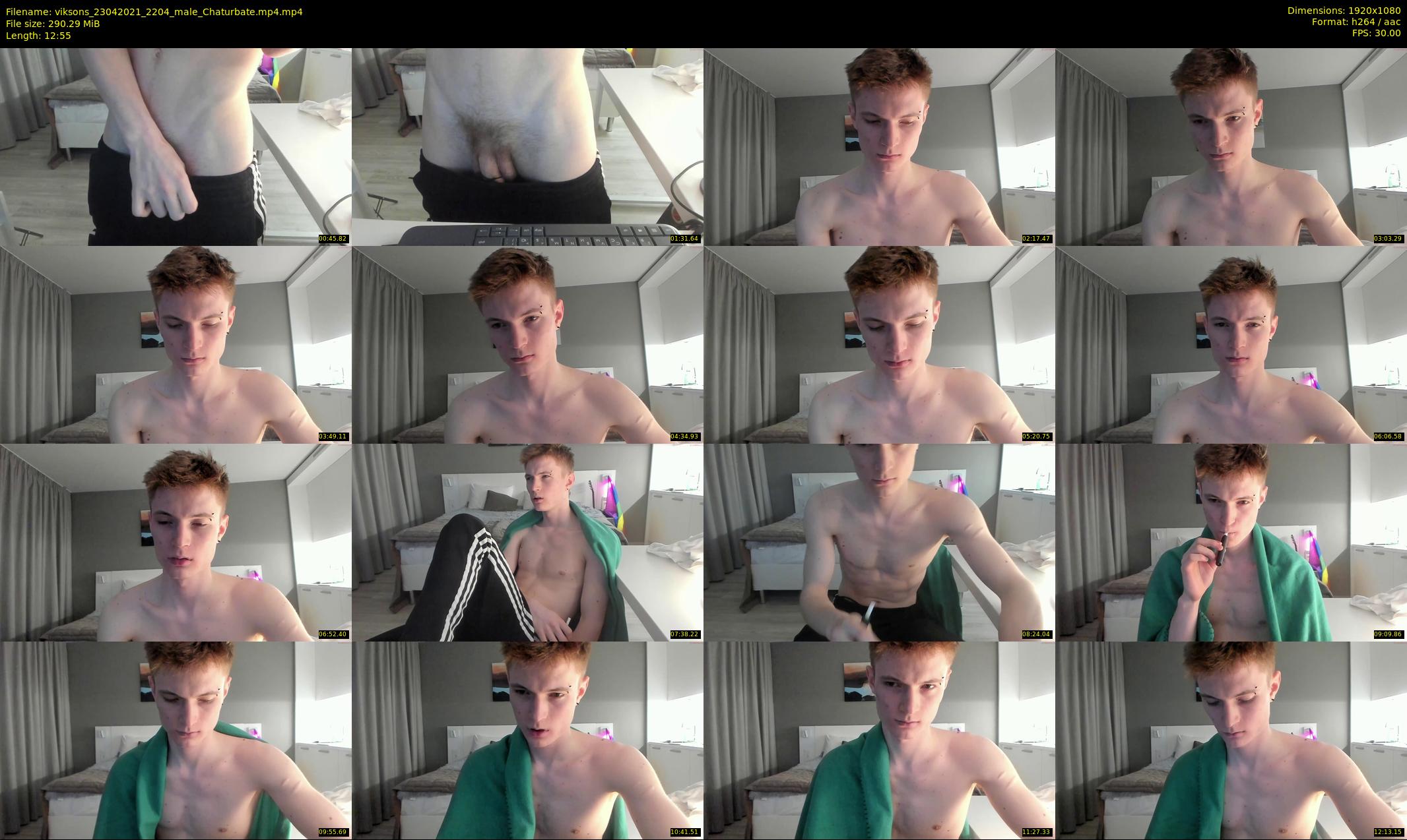 viksons — 13 minute Chaturbate male cam show recording, 1080p, Apr 23, 2021