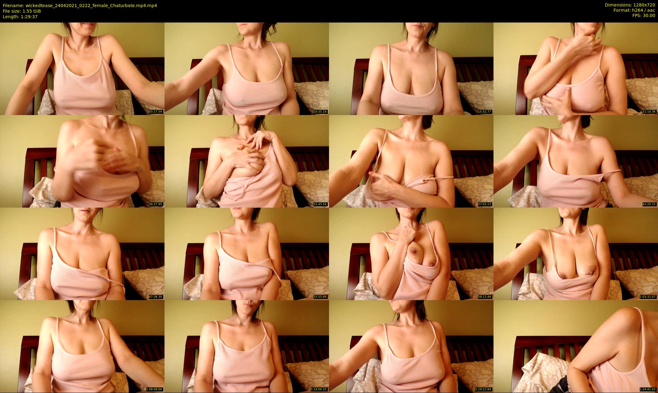 wickedtease — 90 minute Chaturbate female cam show recording, 720p, Apr 24, 2021
