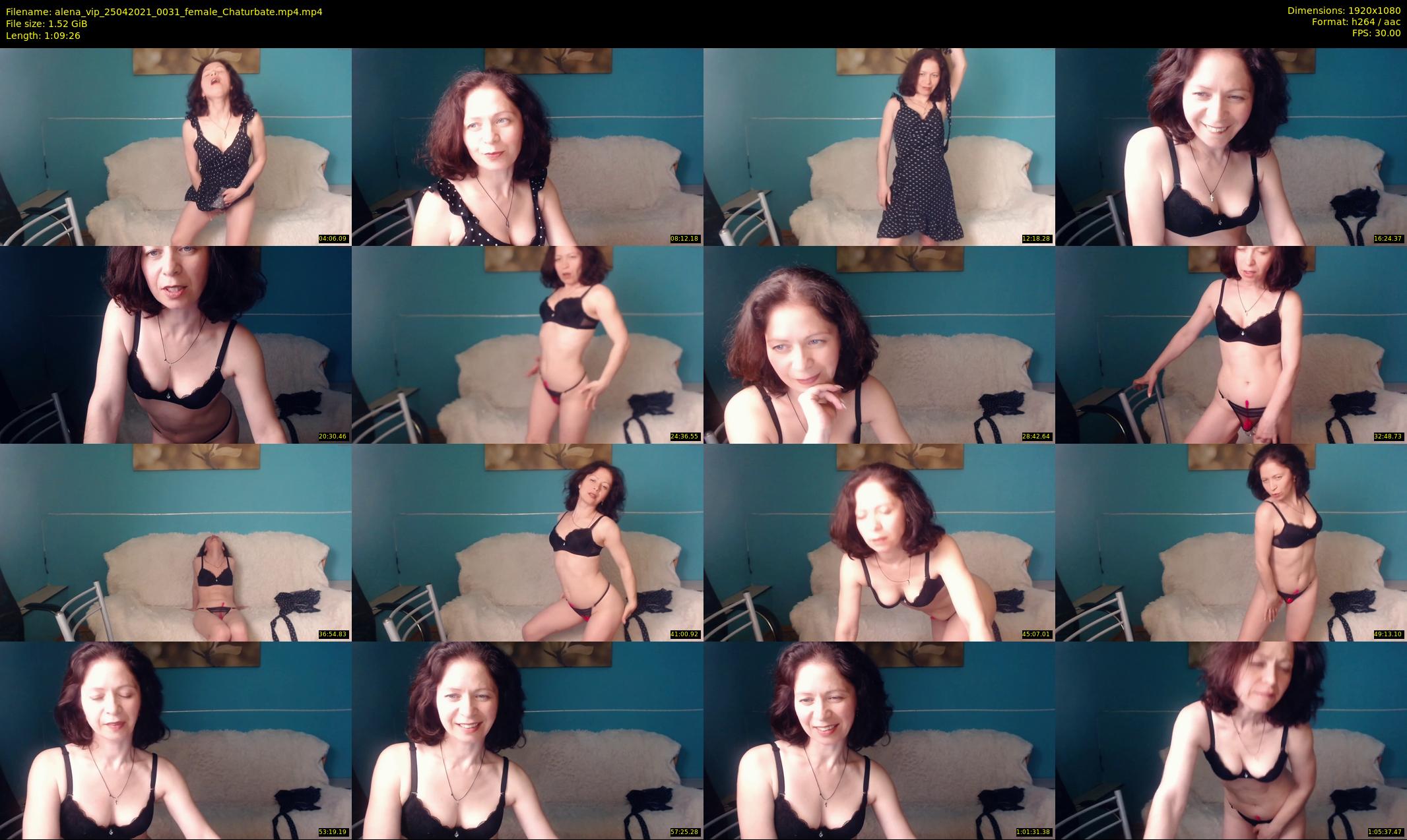 alena_vip — 70 minute Chaturbate female cam show recording, 1080p, Apr 25, 2021