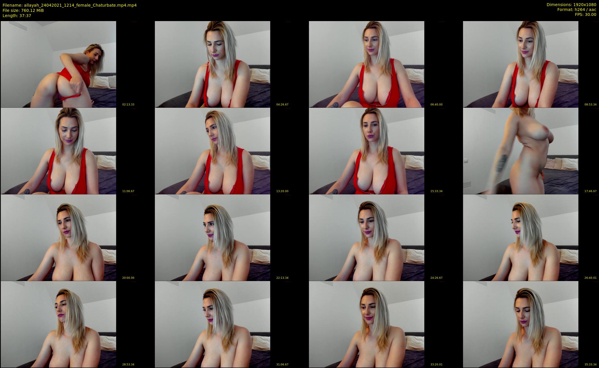 allayah — 38 minute Chaturbate female cam show recording, 1080p, Apr 24, 2021