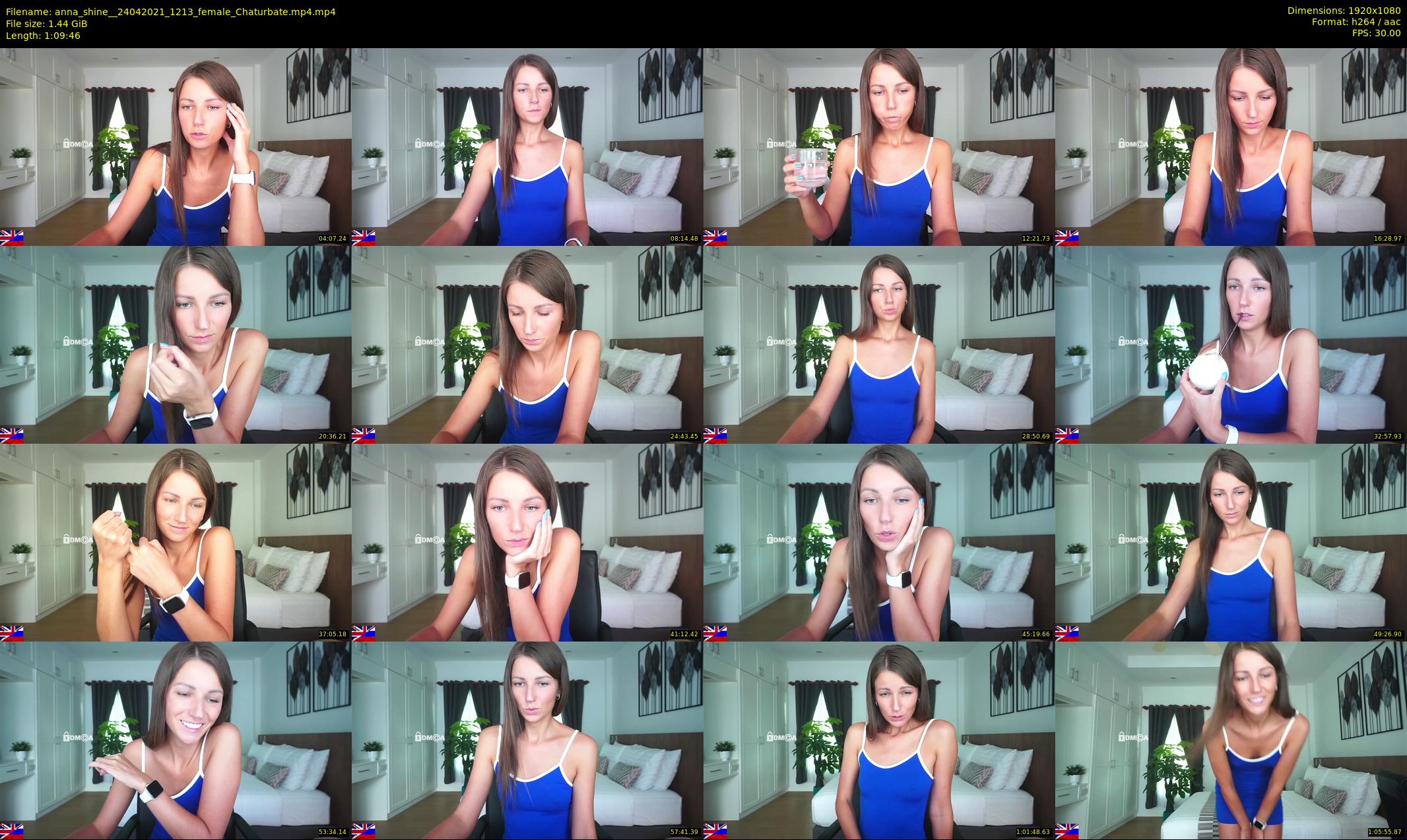 anna_shine_ — 70 minute Chaturbate female cam show recording, 1080p, Apr 24, 2021