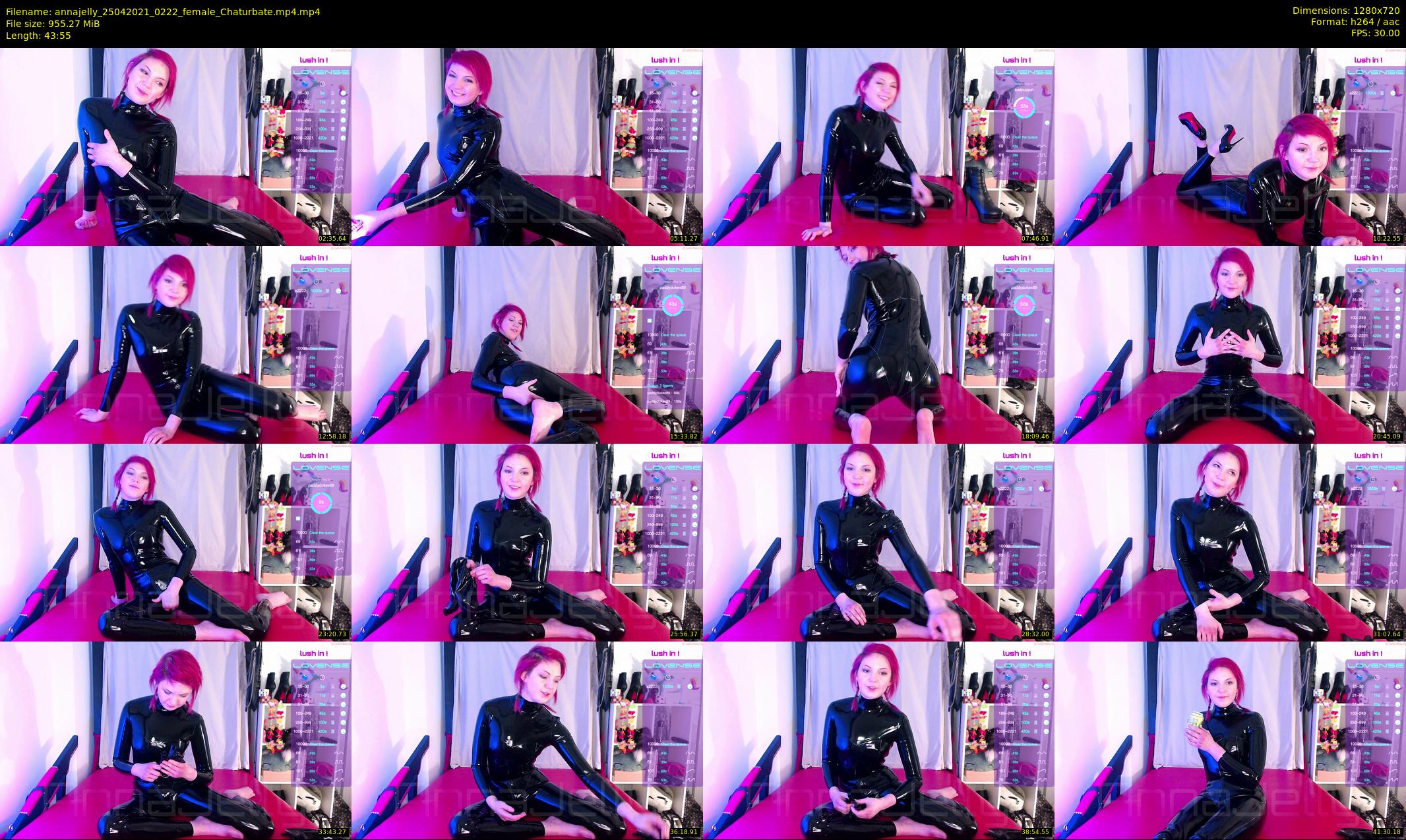 annajelly — 44 minute Chaturbate couple cam show recording, 720p, Apr 25, 2021