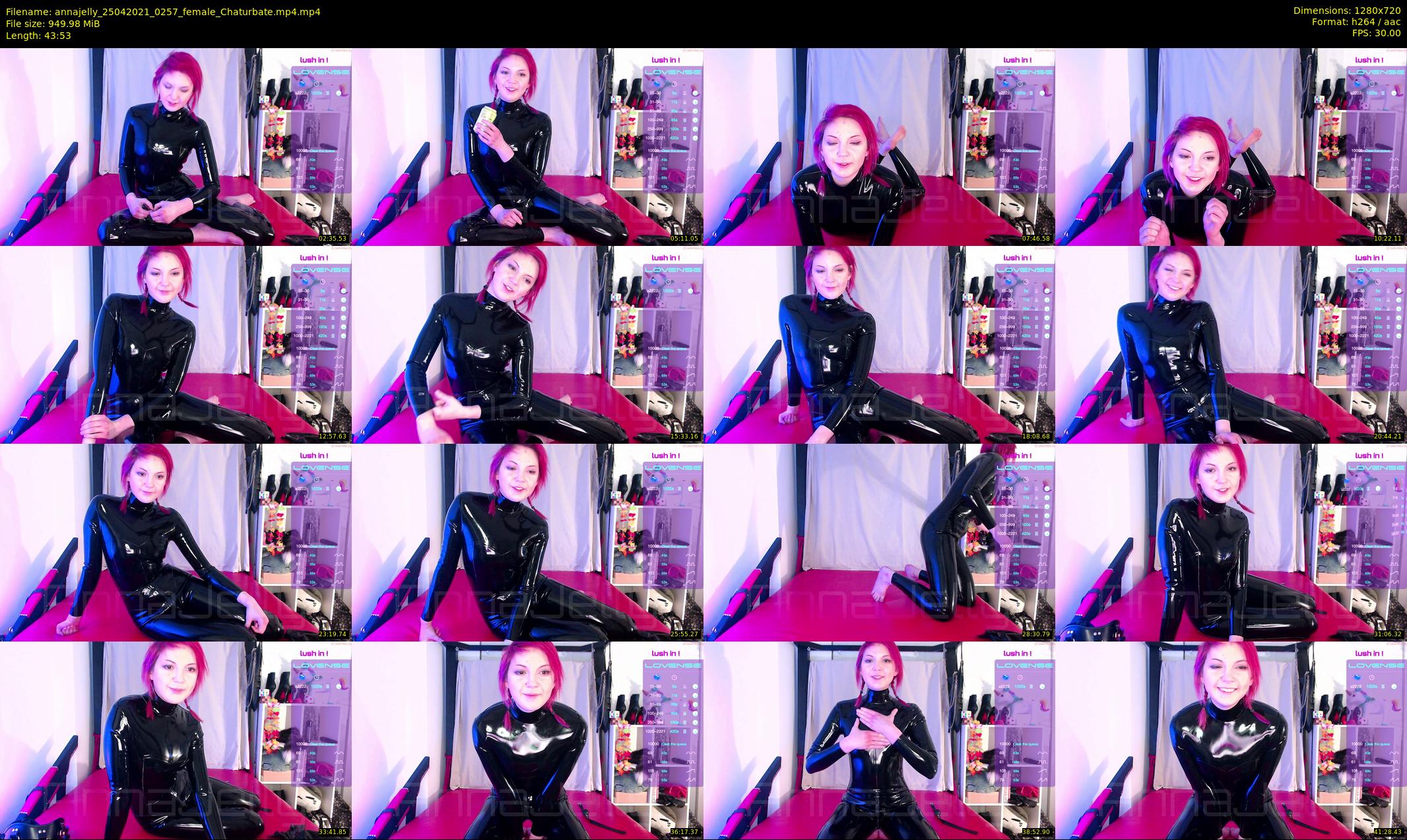 annajelly — 44 minute Chaturbate couple cam show recording, 720p, Apr 25, 2021