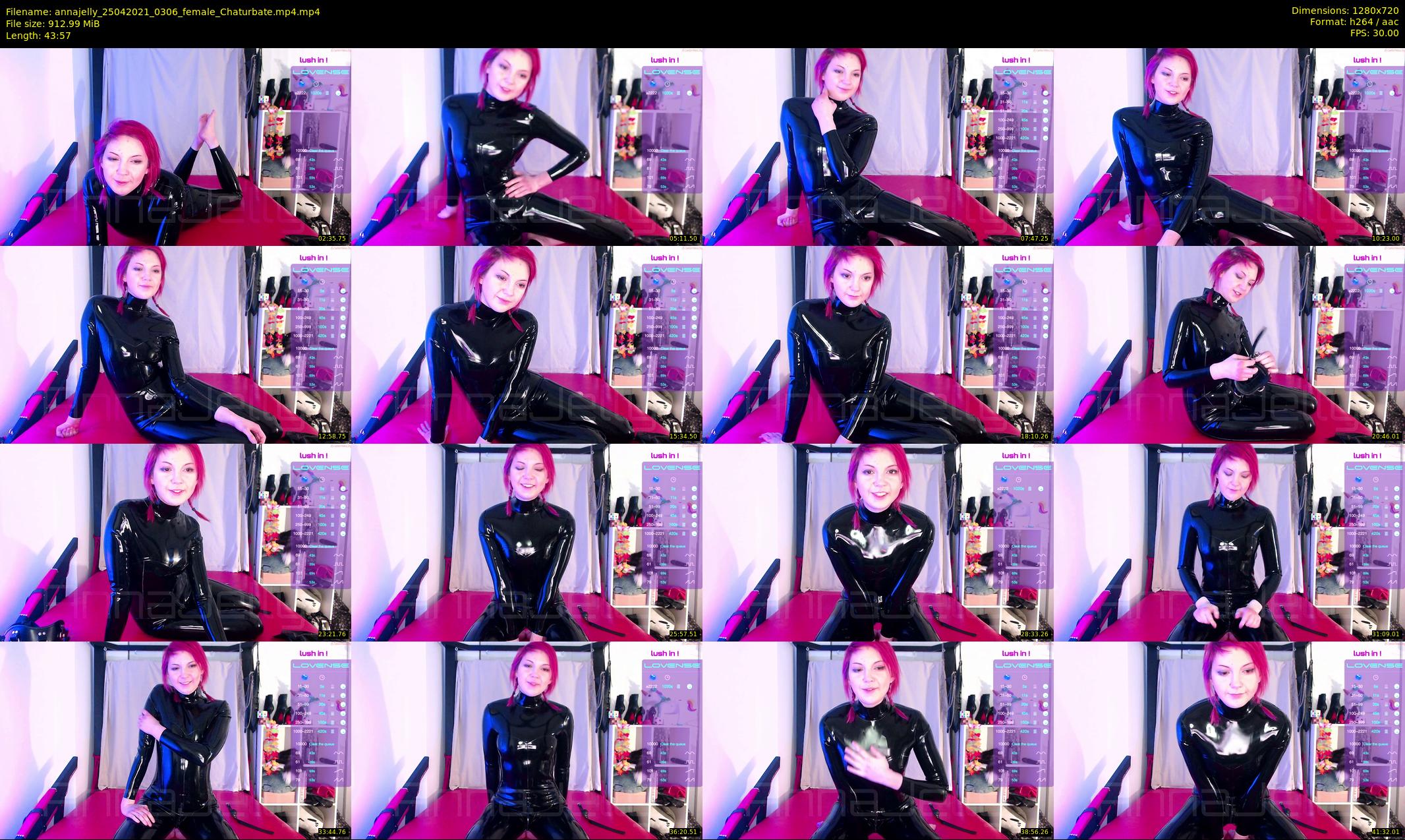 annajelly — 44 minute Chaturbate couple cam show recording, 720p, Apr 25, 2021