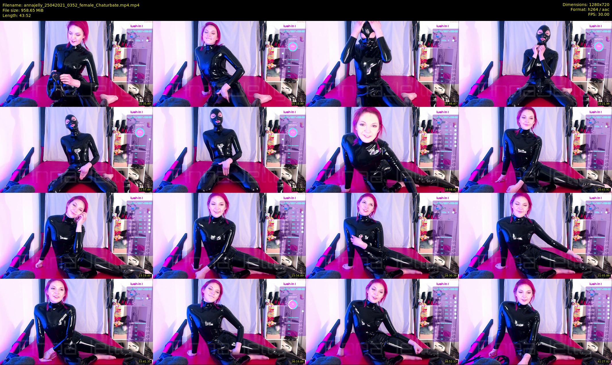 annajelly — 44 minute Chaturbate couple cam show recording, 720p, Apr 25, 2021