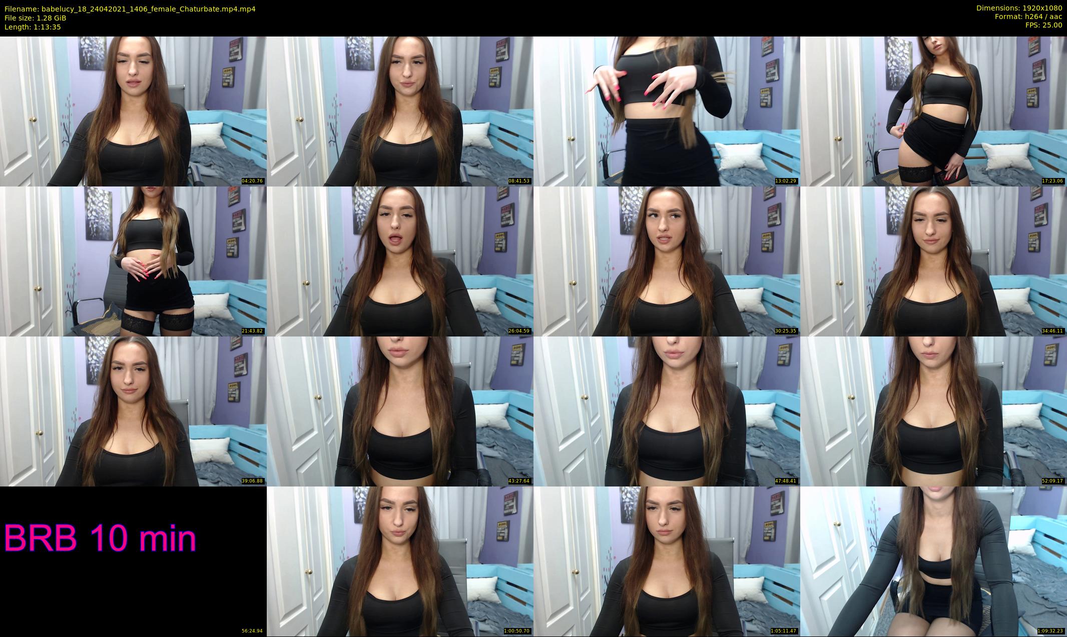 babelucy_18 — 74 minute Chaturbate female cam show recording, 1080p, Apr 24, 2021
