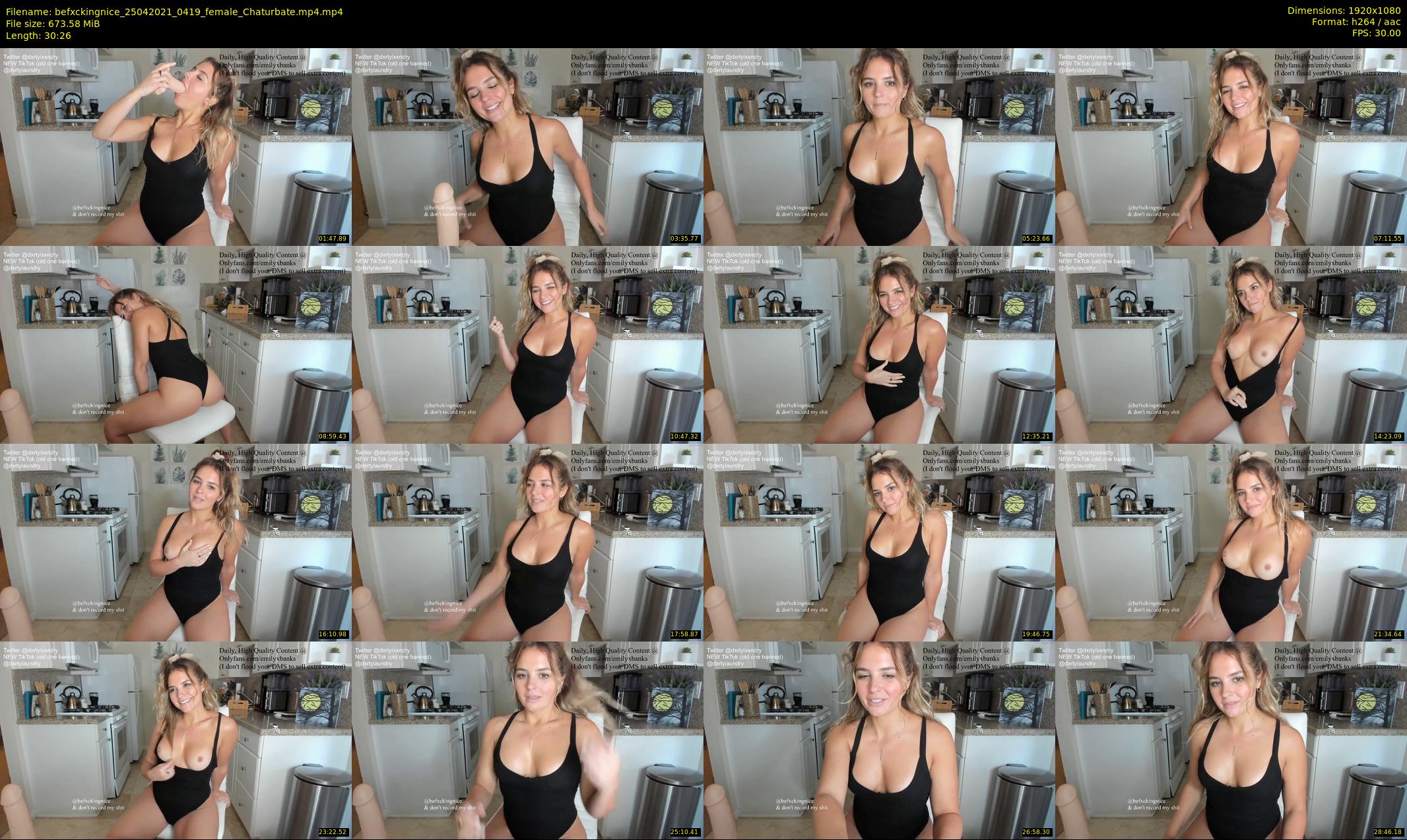 befxckingnice — 31 minute Chaturbate female cam show recording, 1080p, Apr 25, 2021