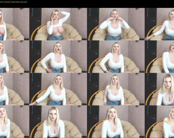 blondiebetsy — 8 minute Chaturbate female cam show recording, 1080p, Apr 24, 2021