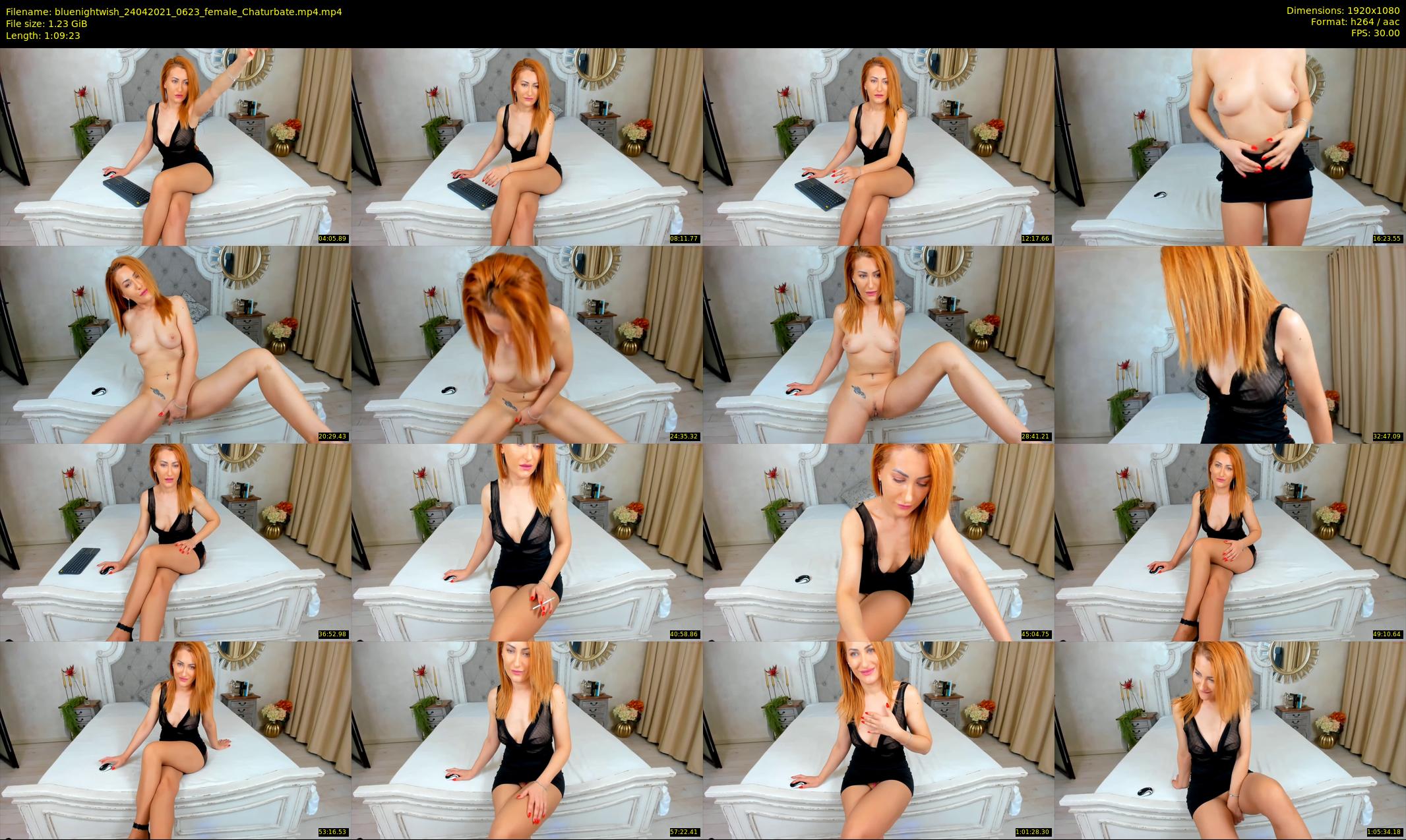 bluenightwish — 70 minute Chaturbate female cam show recording, 1080p, Apr 24, 2021