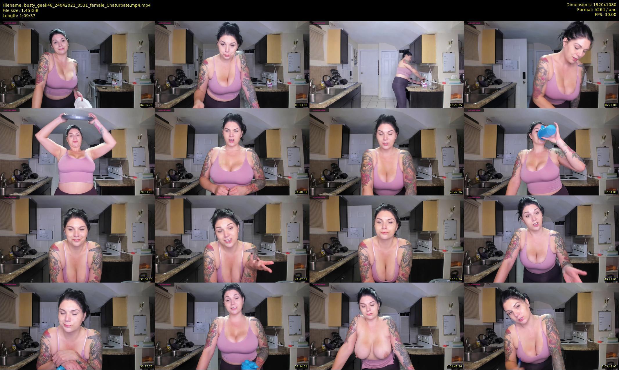 busty_geek48 — 70 minute Chaturbate female cam show recording, 1080p, Apr 24, 2021